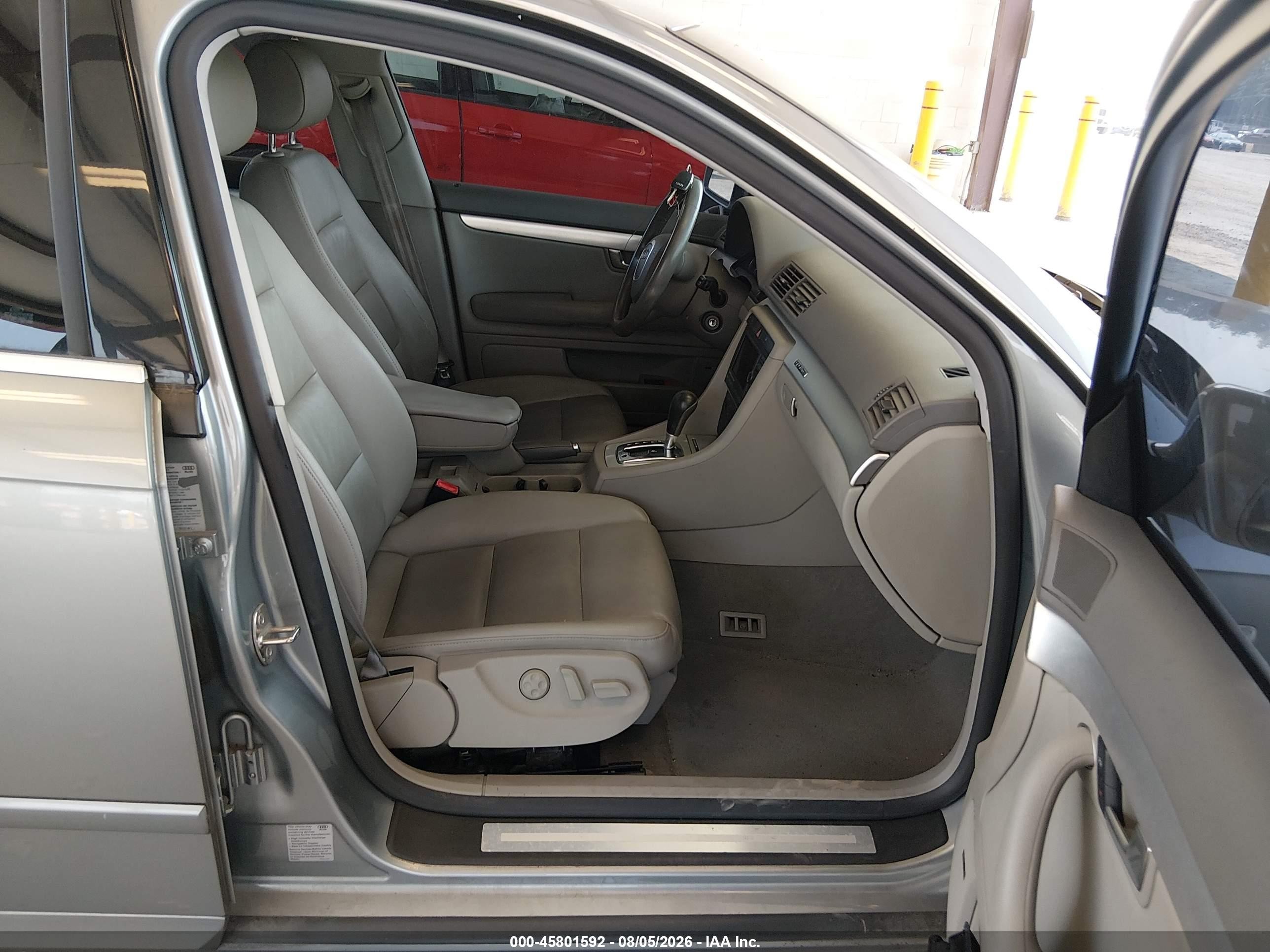 2005 Audi A4 3.2 Silver vin: WAUDG78E35A542939