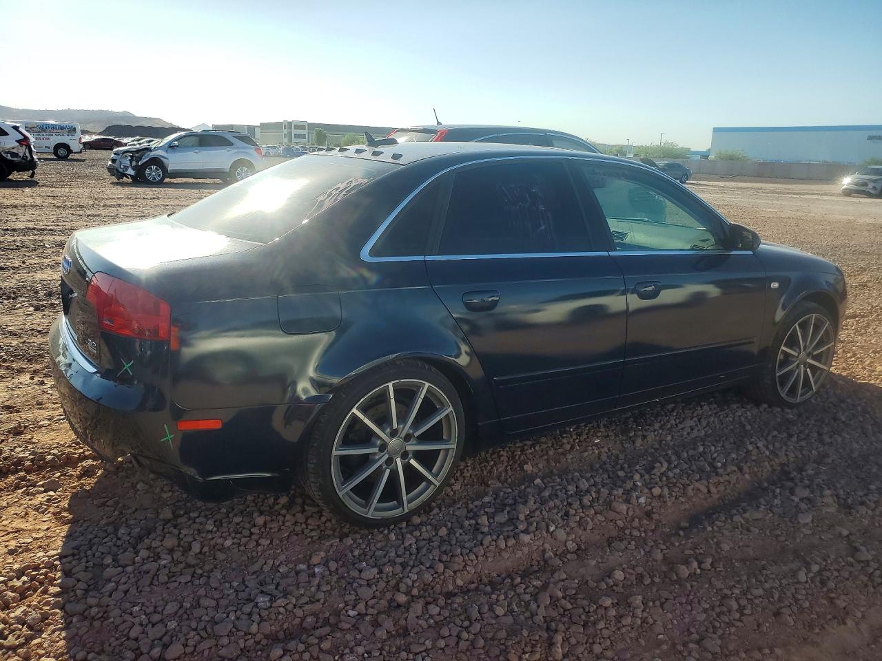 2005 Audi A4 Quattro Blue vin: WAUDG78E85A536442