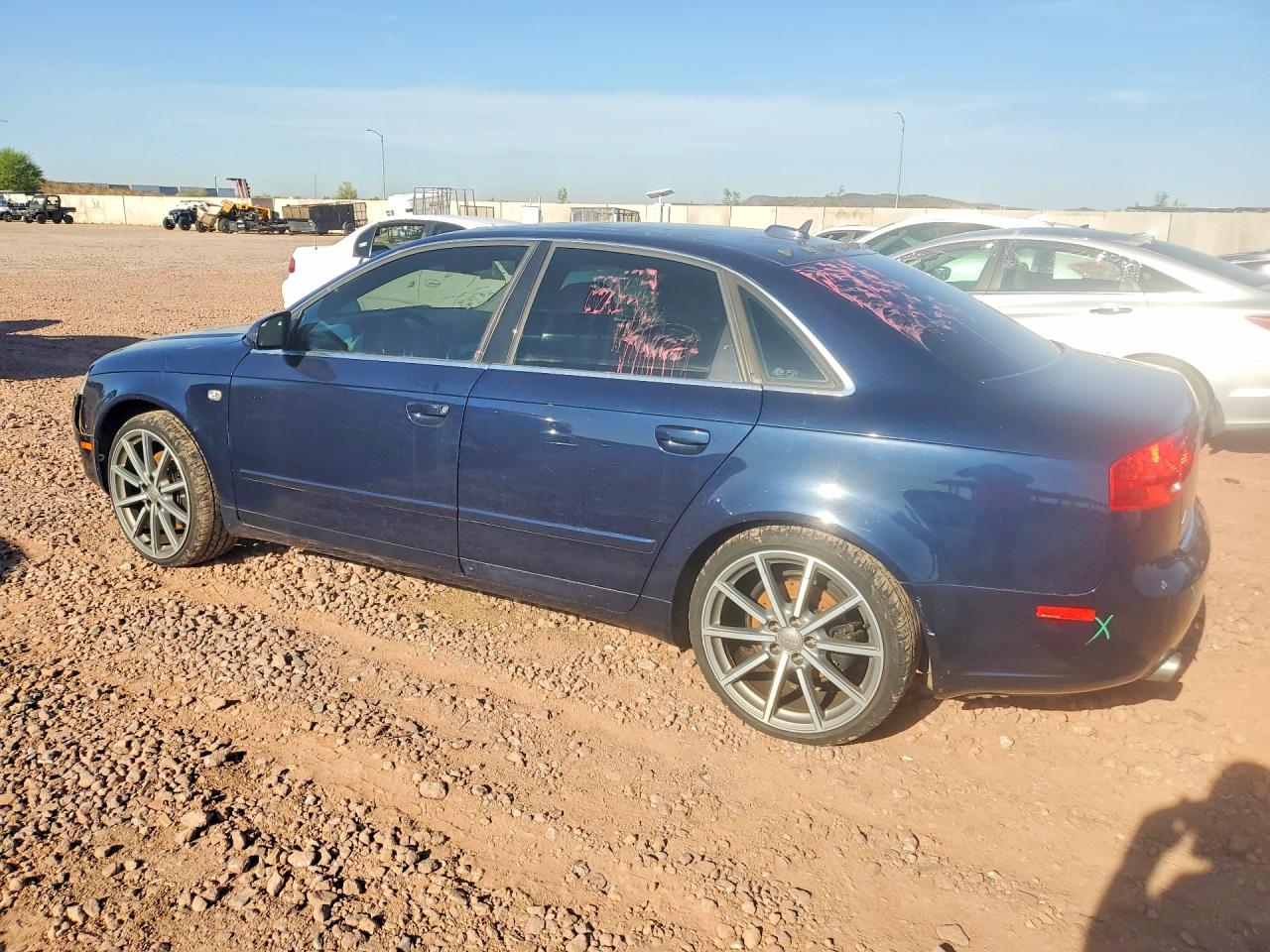 2005 Audi A4 Quattro Blue vin: WAUDG78E85A536442