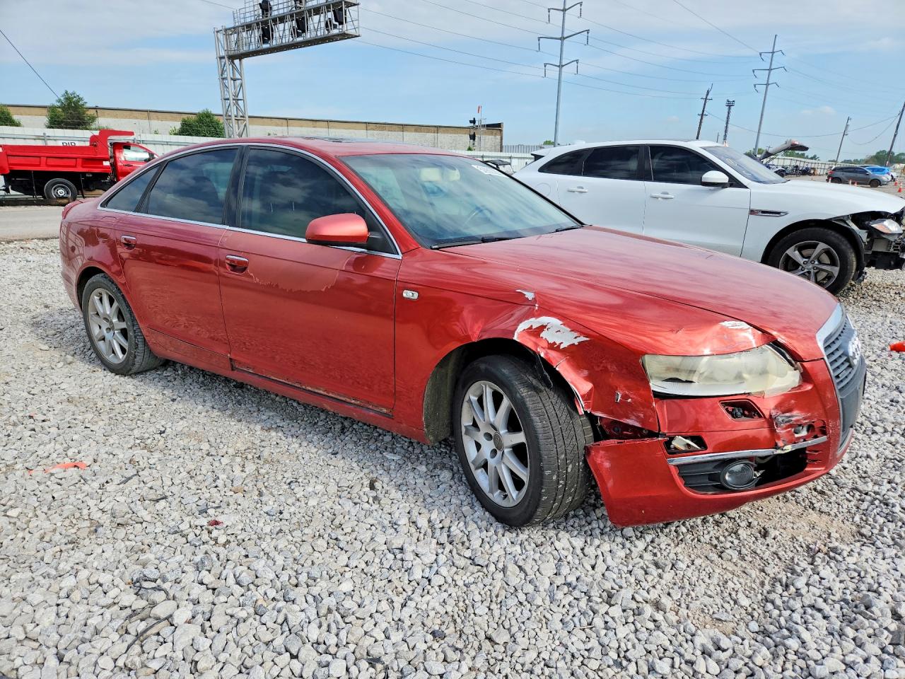2005 Audi A6 3.2 Quattro Orange vin: WAUDG94F75N073549