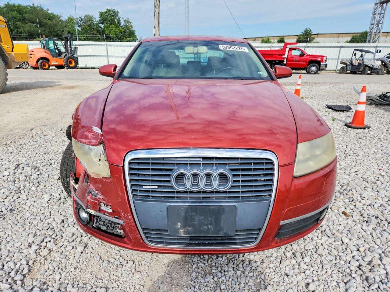 2005 Audi A6 3.2 Quattro Orange vin: WAUDG94F75N073549