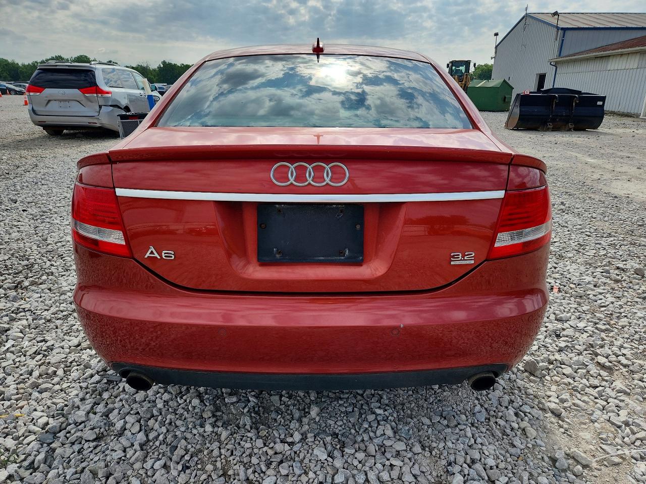 2005 Audi A6 3.2 Quattro Orange vin: WAUDG94F75N073549