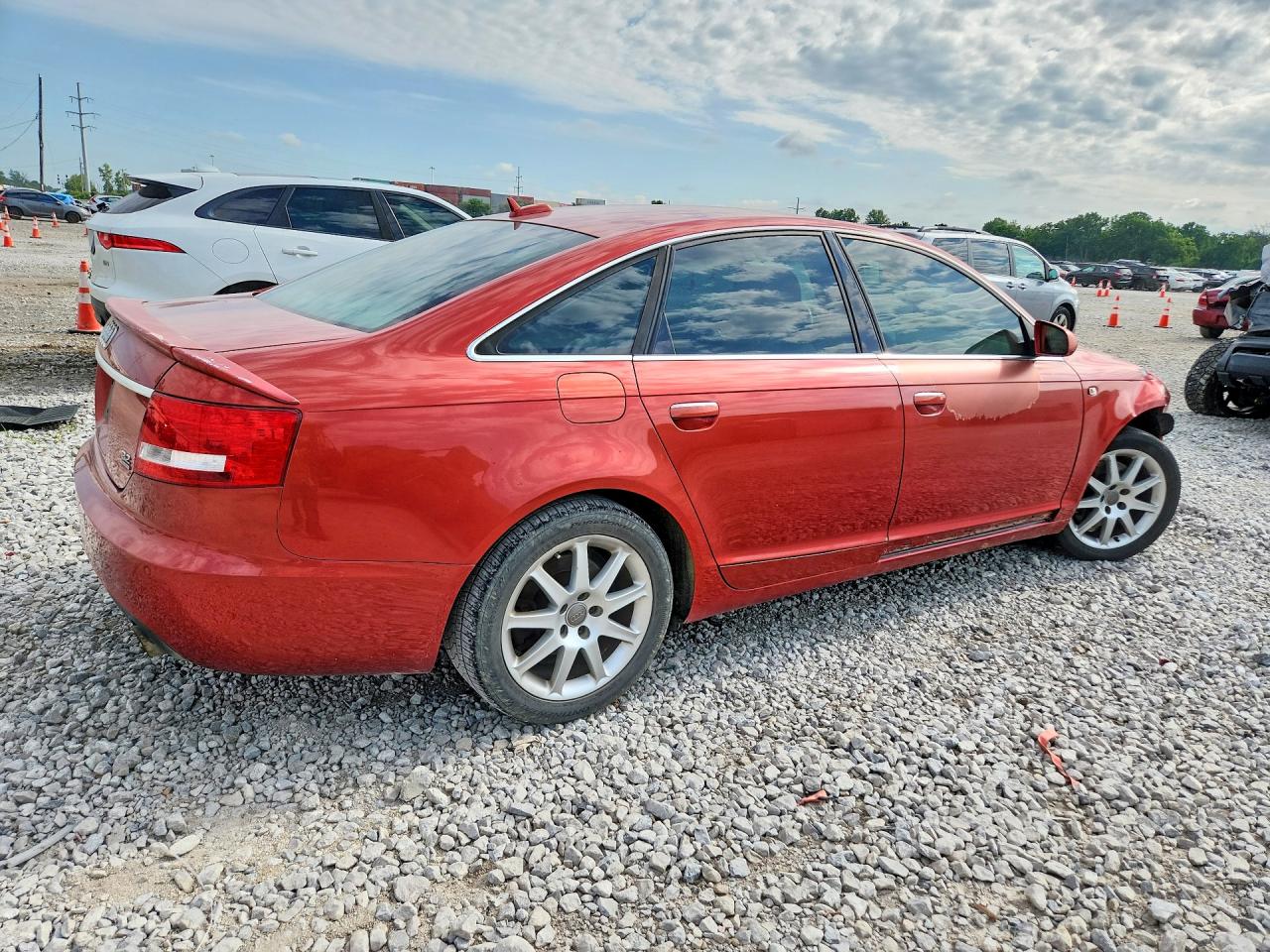 2005 Audi A6 3.2 Quattro Orange vin: WAUDG94F75N073549