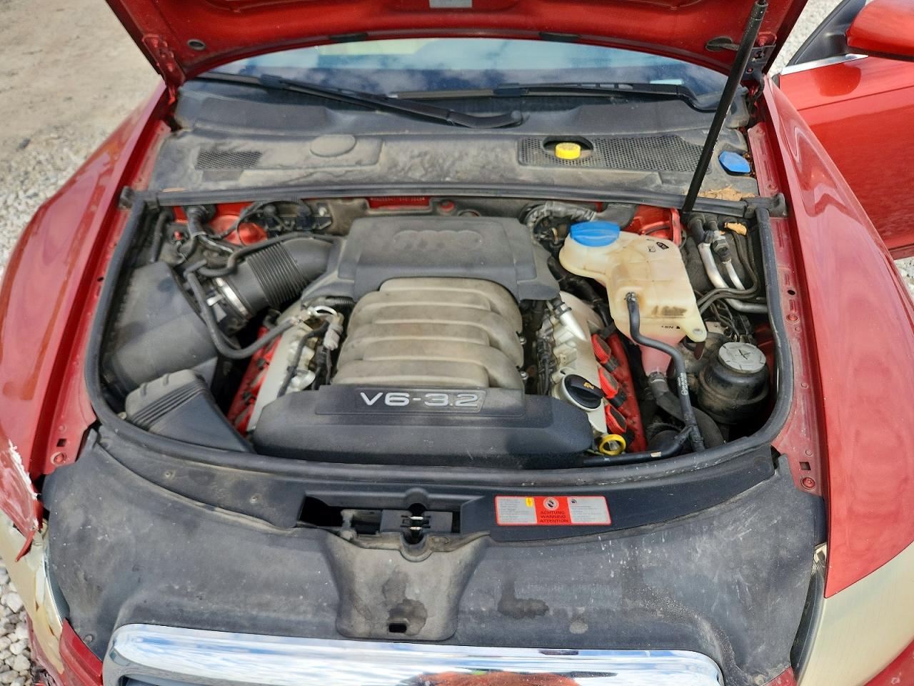 2005 Audi A6 3.2 Quattro Orange vin: WAUDG94F75N073549