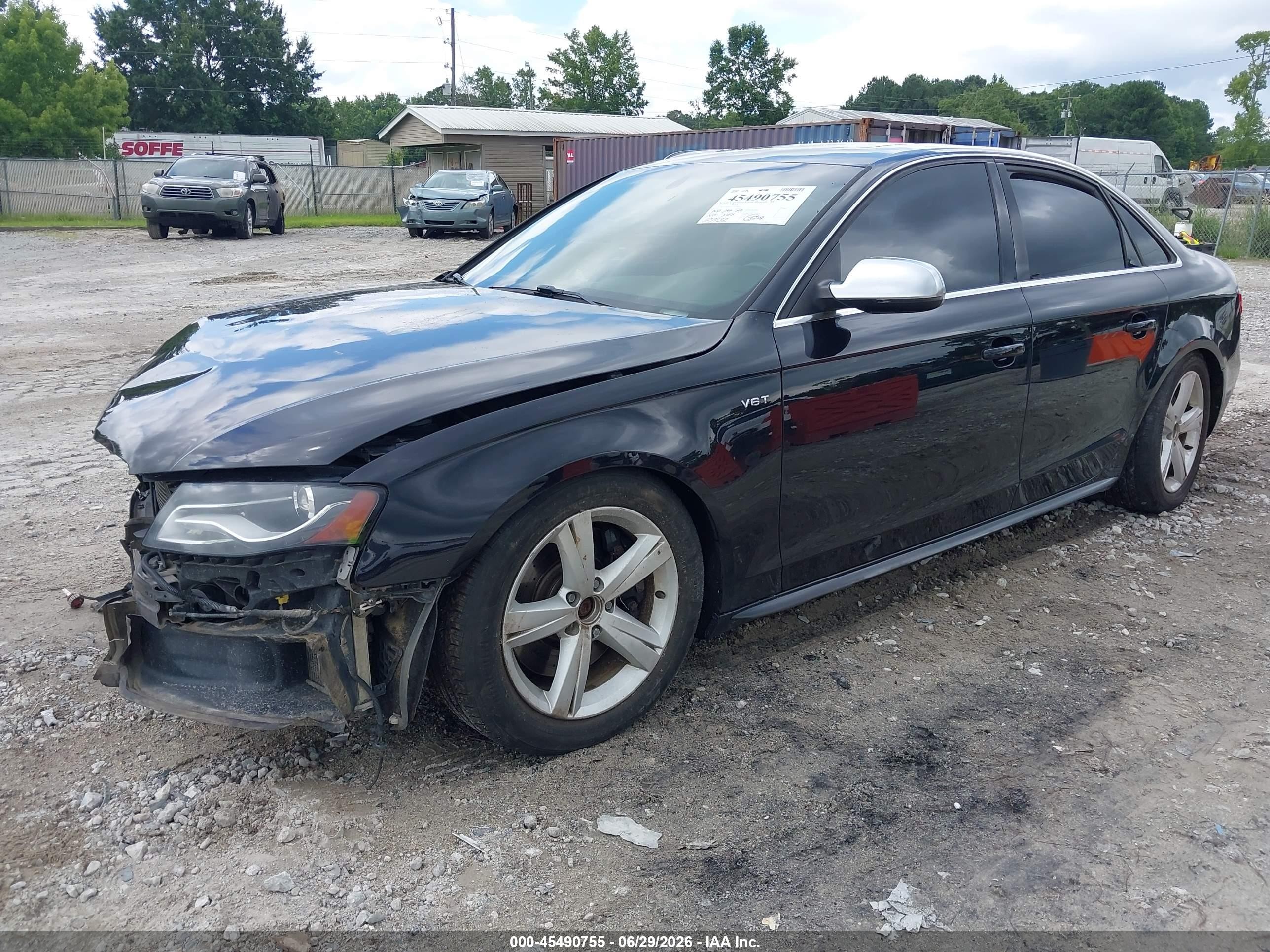2012 Audi S4 Premium Plus Black vin: WAUDGAFL2CA029810
