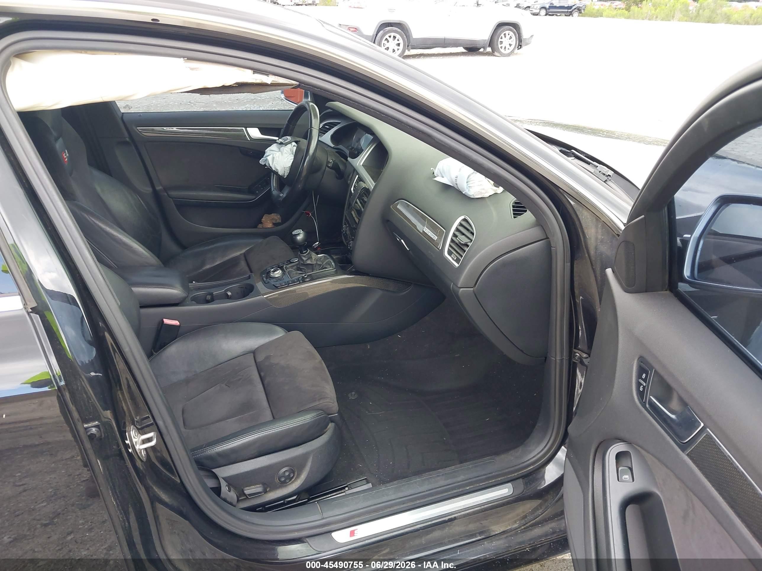 2012 Audi S4 Premium Plus Black vin: WAUDGAFL2CA029810