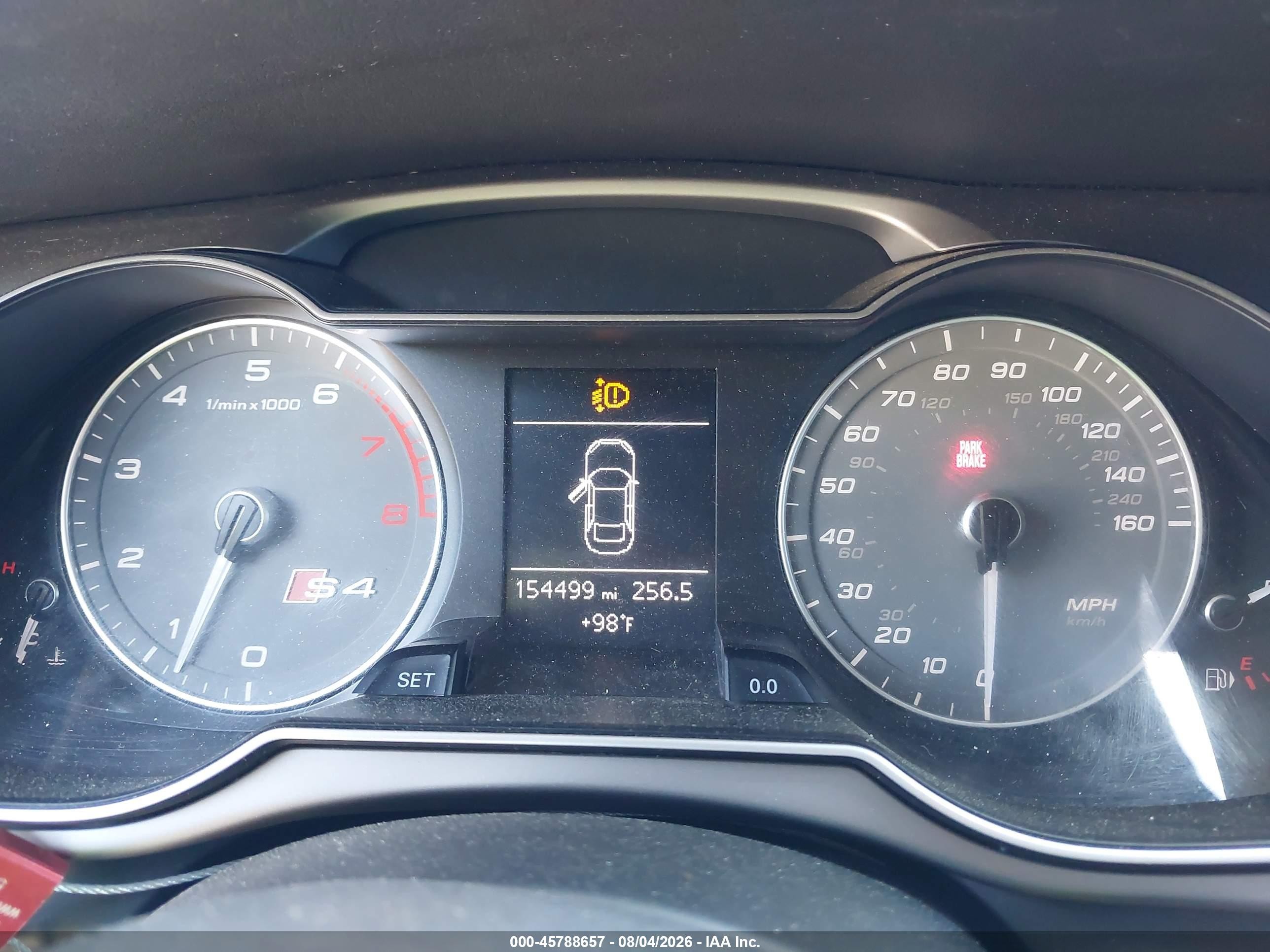 2014 Audi S4 3.0t Premium Plus Gray vin: WAUDGAFL2EA016526