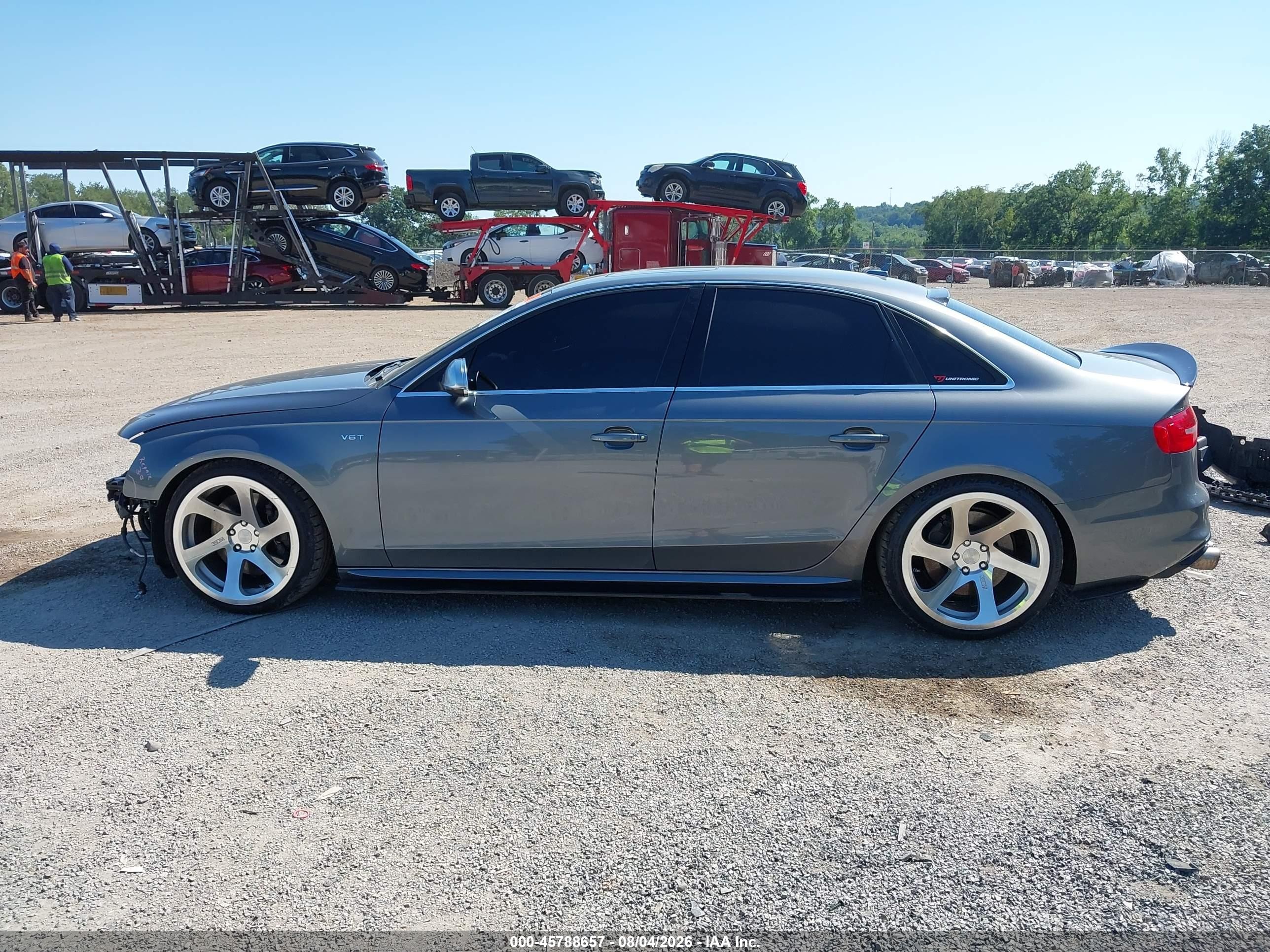 2014 Audi S4 3.0t Premium Plus Gray vin: WAUDGAFL2EA016526
