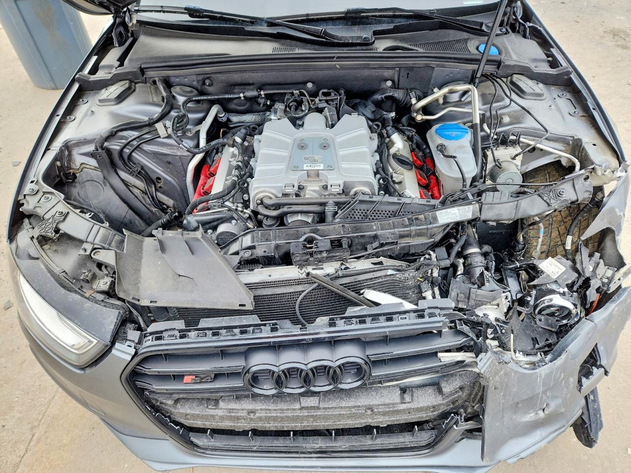2015 Audi S4 Premium Plus Gray vin: WAUDGAFL2FA101951