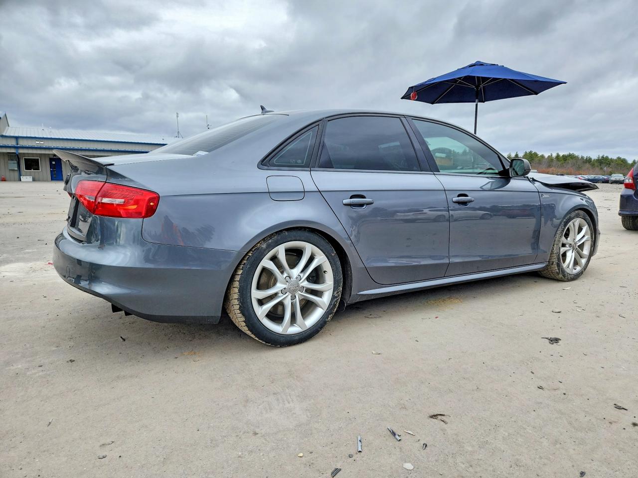 2015 Audi S4 Premium Plus Gray vin: WAUDGAFL2FA101951