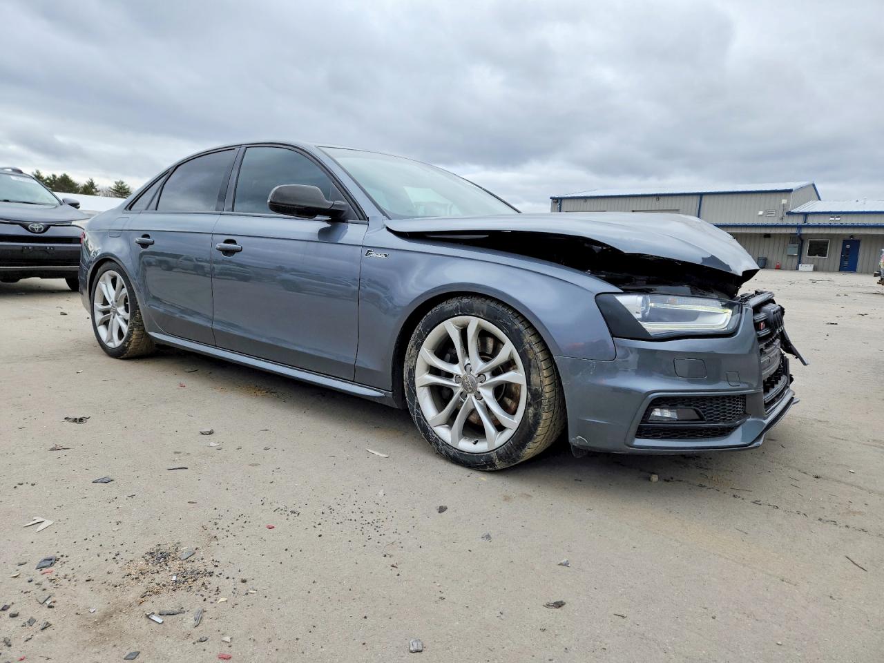 2015 Audi S4 Premium Plus Gray vin: WAUDGAFL2FA101951