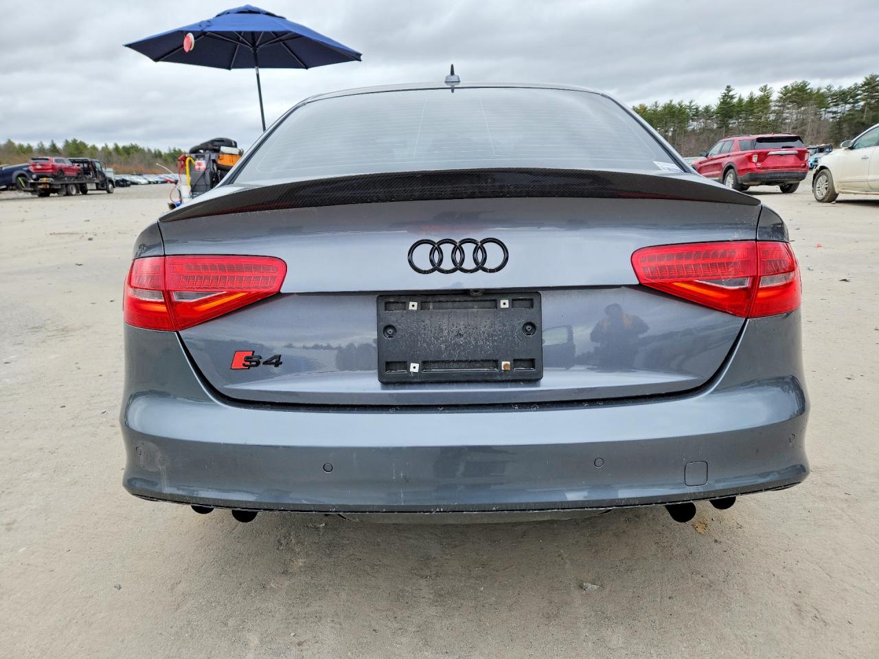 2015 Audi S4 Premium Plus Gray vin: WAUDGAFL2FA101951