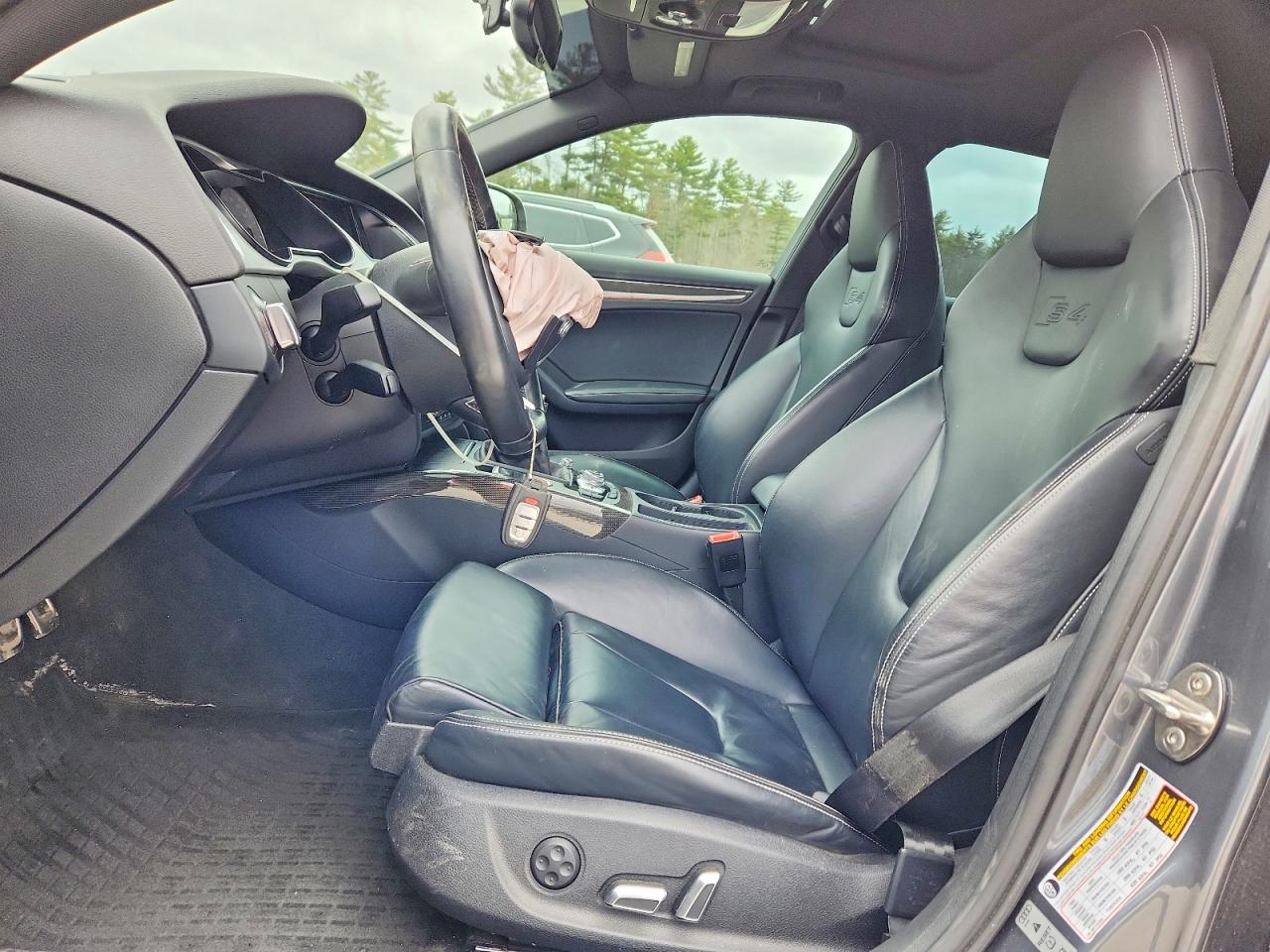 2015 Audi S4 Premium Plus Gray vin: WAUDGAFL2FA101951