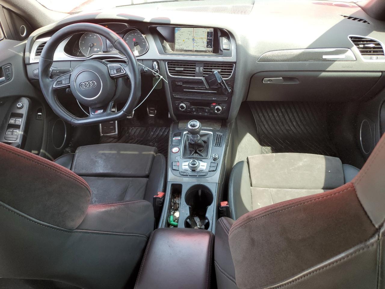 2014 Audi S4 Premium Plus Красный vin: WAUDGAFL3EA019550