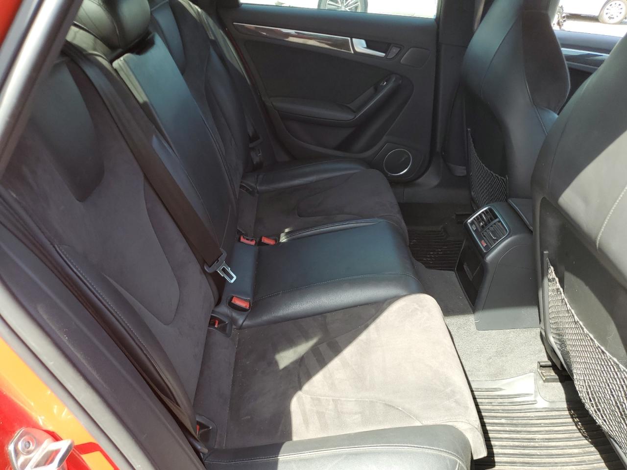 2014 Audi S4 Premium Plus Красный vin: WAUDGAFL3EA019550