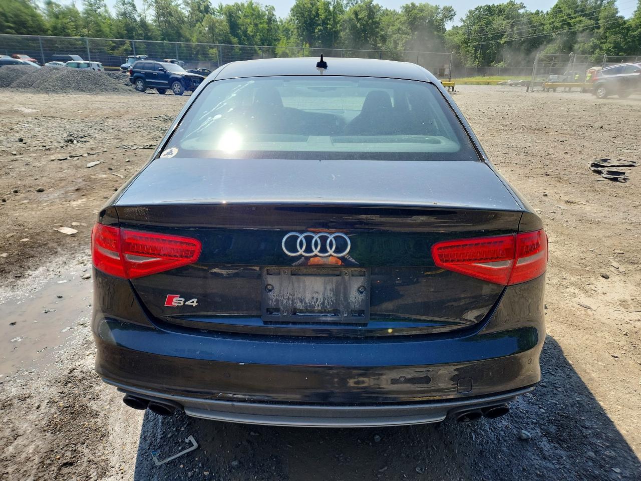 2015 Audi S4 Premium Plus Black vin: WAUDGAFL3FA077577