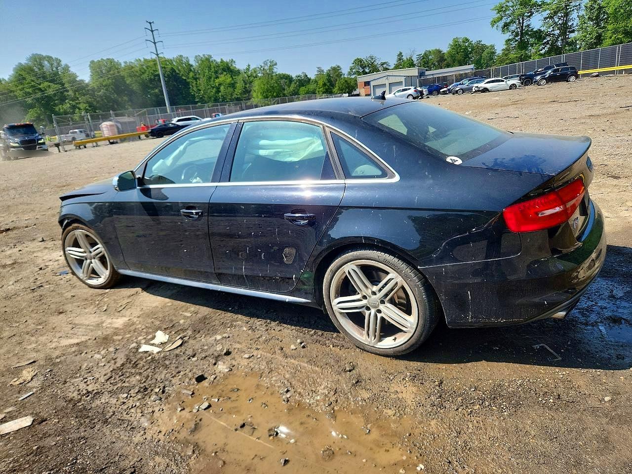 2015 Audi S4 Premium Plus Black vin: WAUDGAFL3FA077577