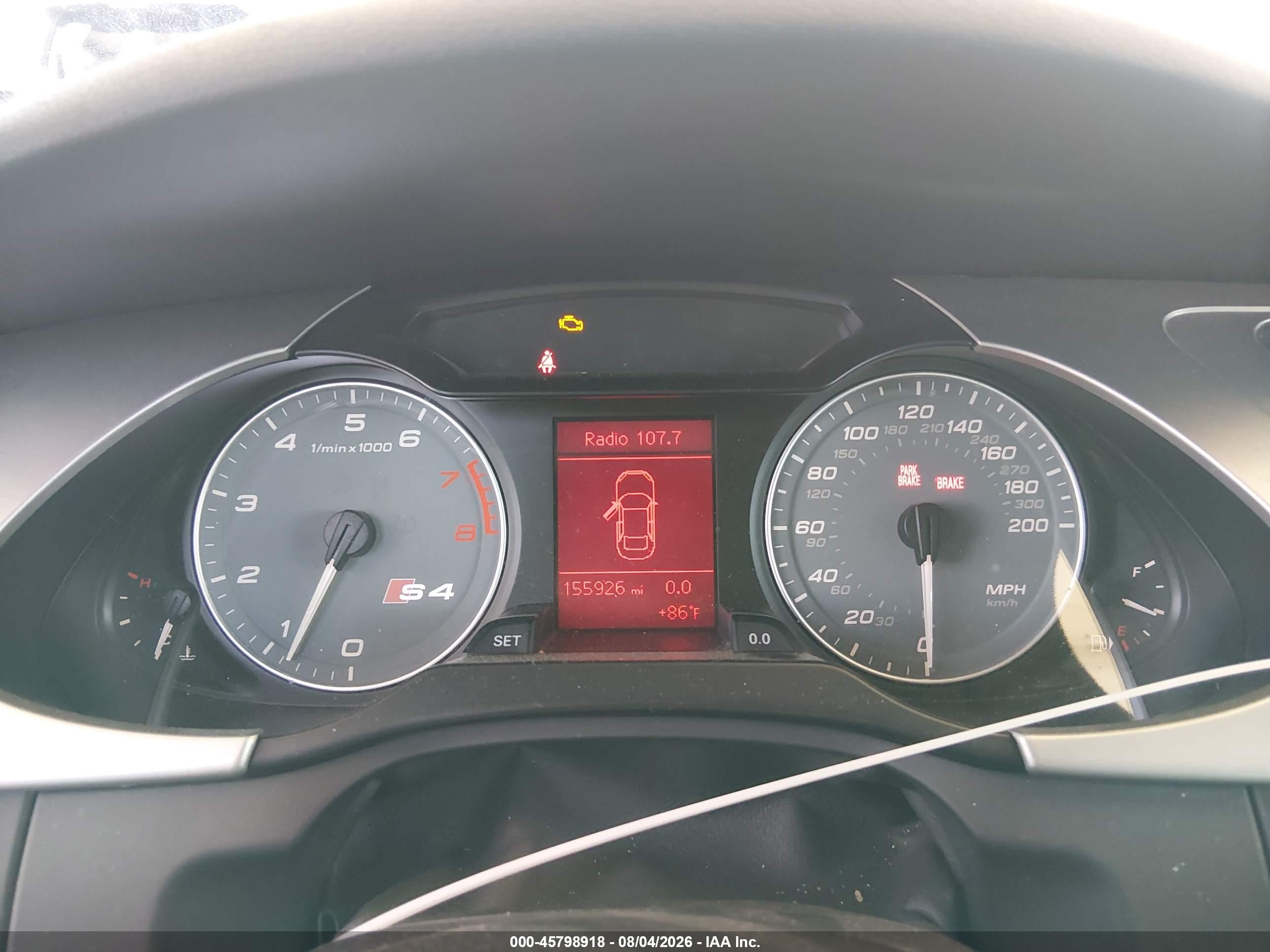 2011 Audi S4 3.0 Premium Plus Black vin: WAUDGAFL4BA043691