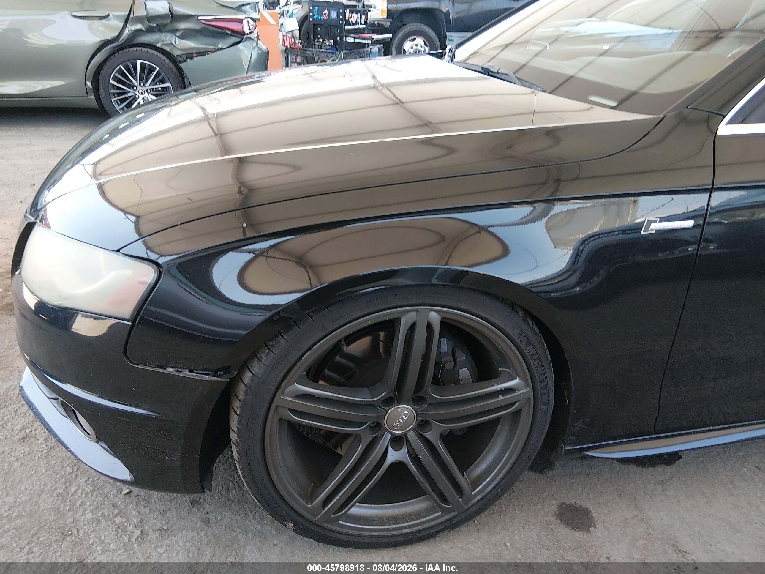 2011 Audi S4 3.0 Premium Plus Black vin: WAUDGAFL4BA043691