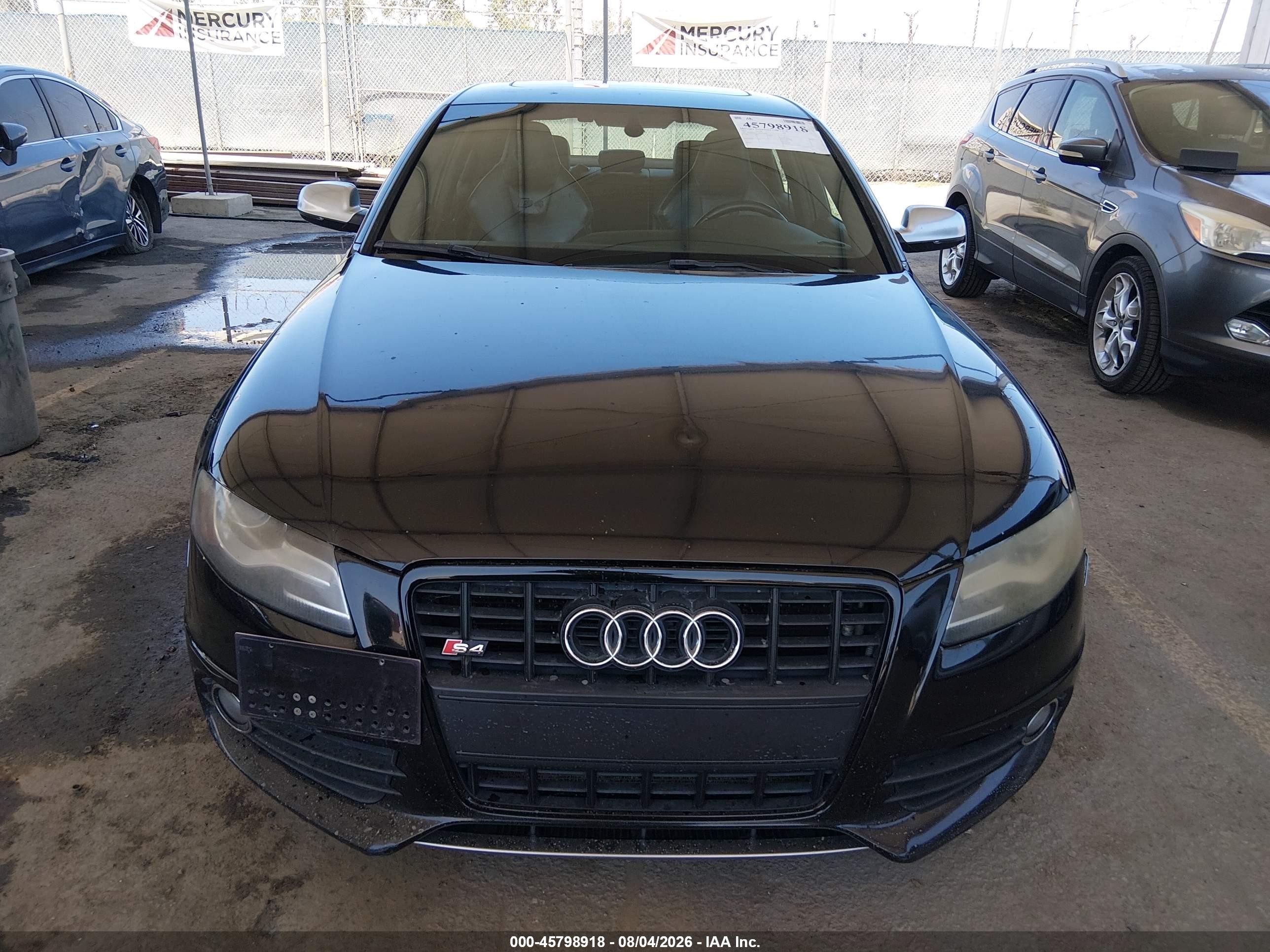 2011 Audi S4 3.0 Premium Plus Black vin: WAUDGAFL4BA043691