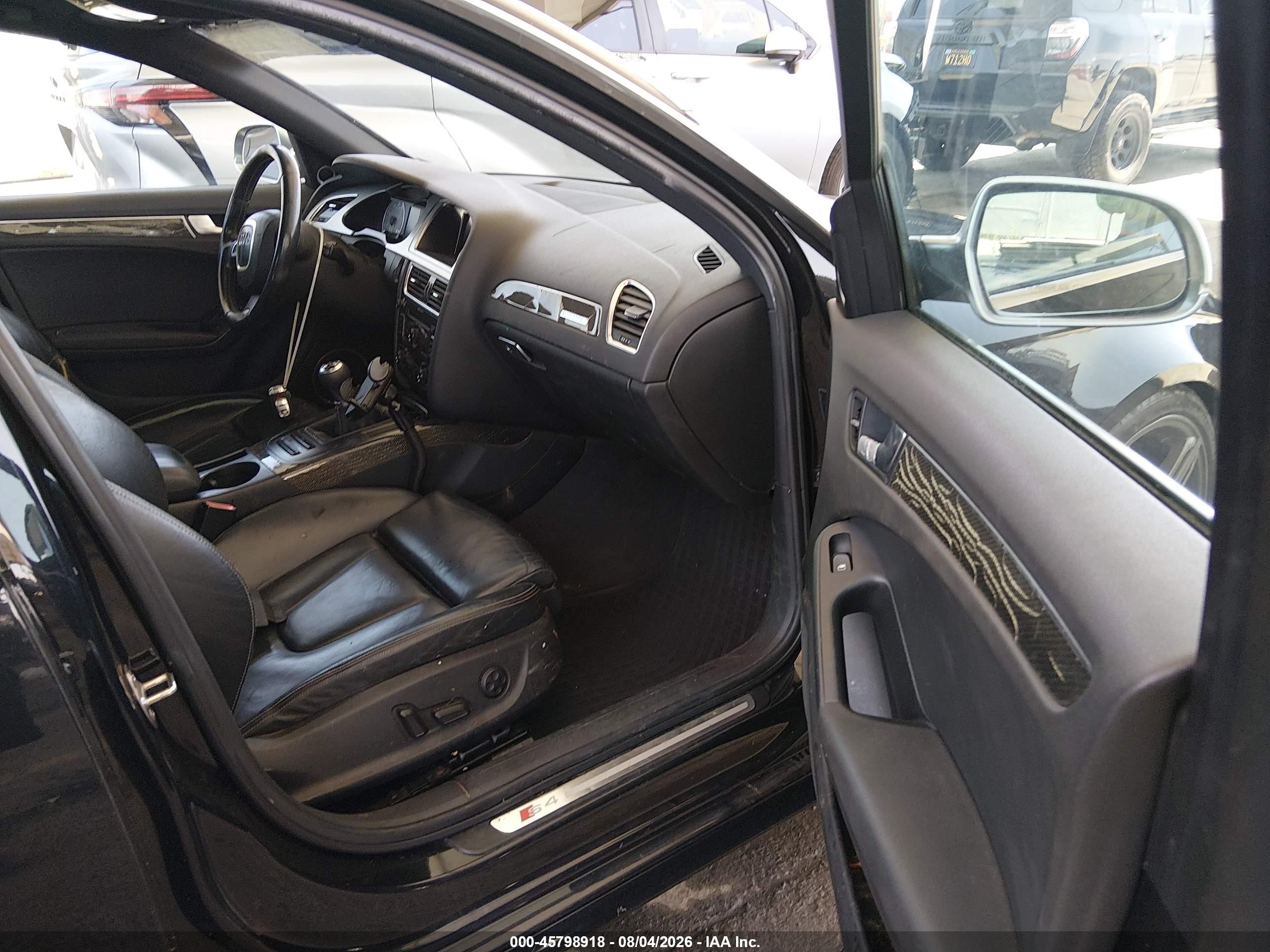 2011 Audi S4 3.0 Premium Plus Black vin: WAUDGAFL4BA043691