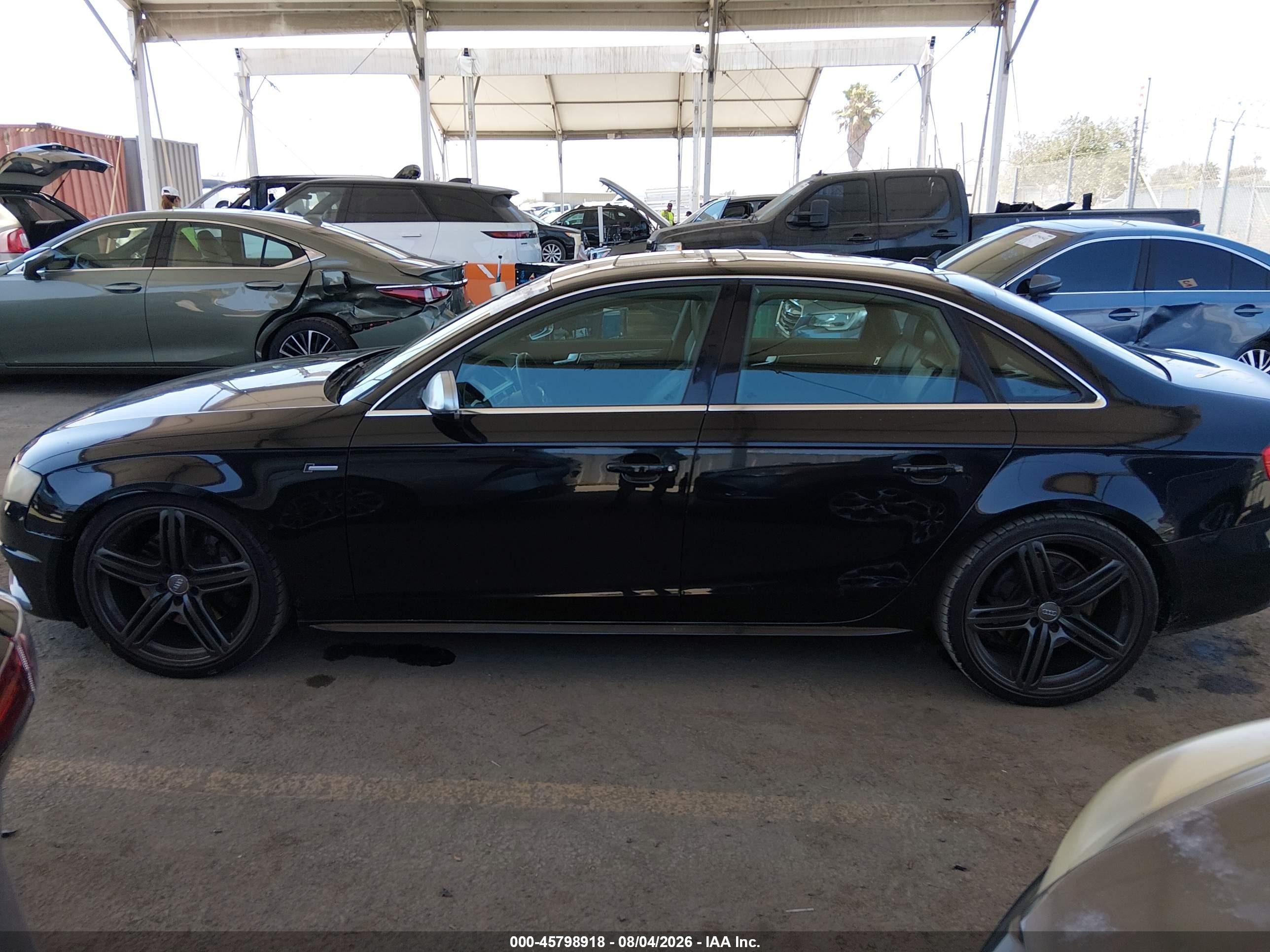 2011 Audi S4 3.0 Premium Plus Black vin: WAUDGAFL4BA043691