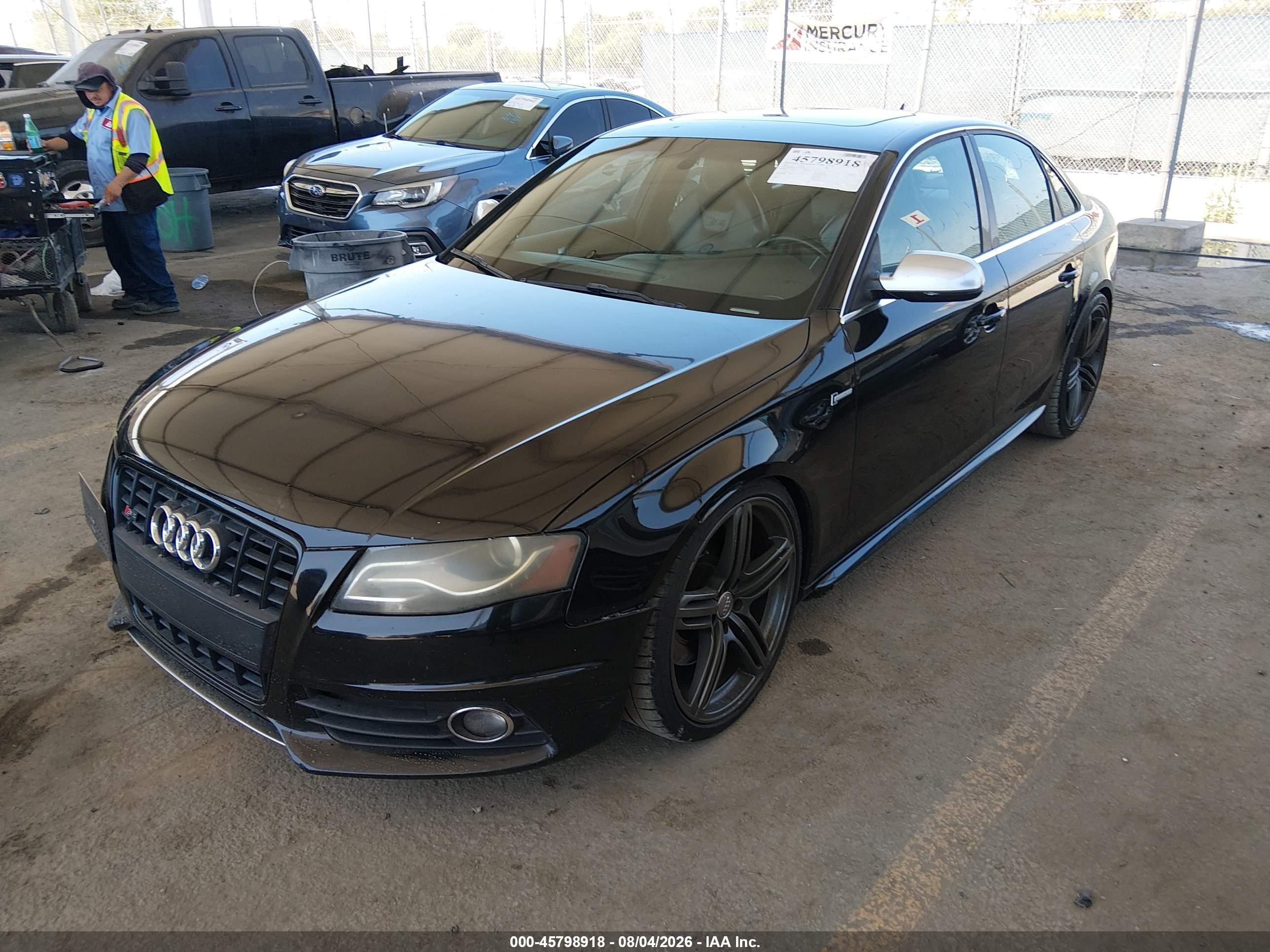 2011 Audi S4 3.0 Premium Plus Black vin: WAUDGAFL4BA043691