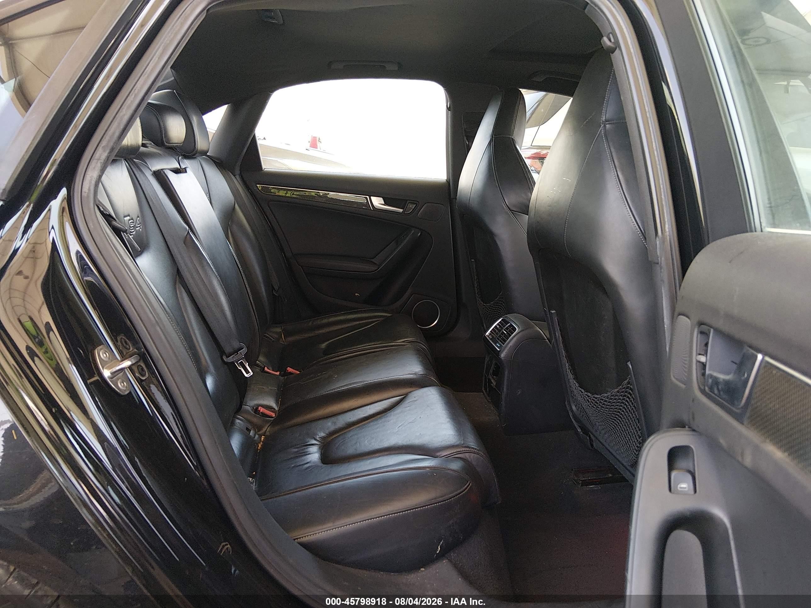 2011 Audi S4 3.0 Premium Plus Black vin: WAUDGAFL4BA043691
