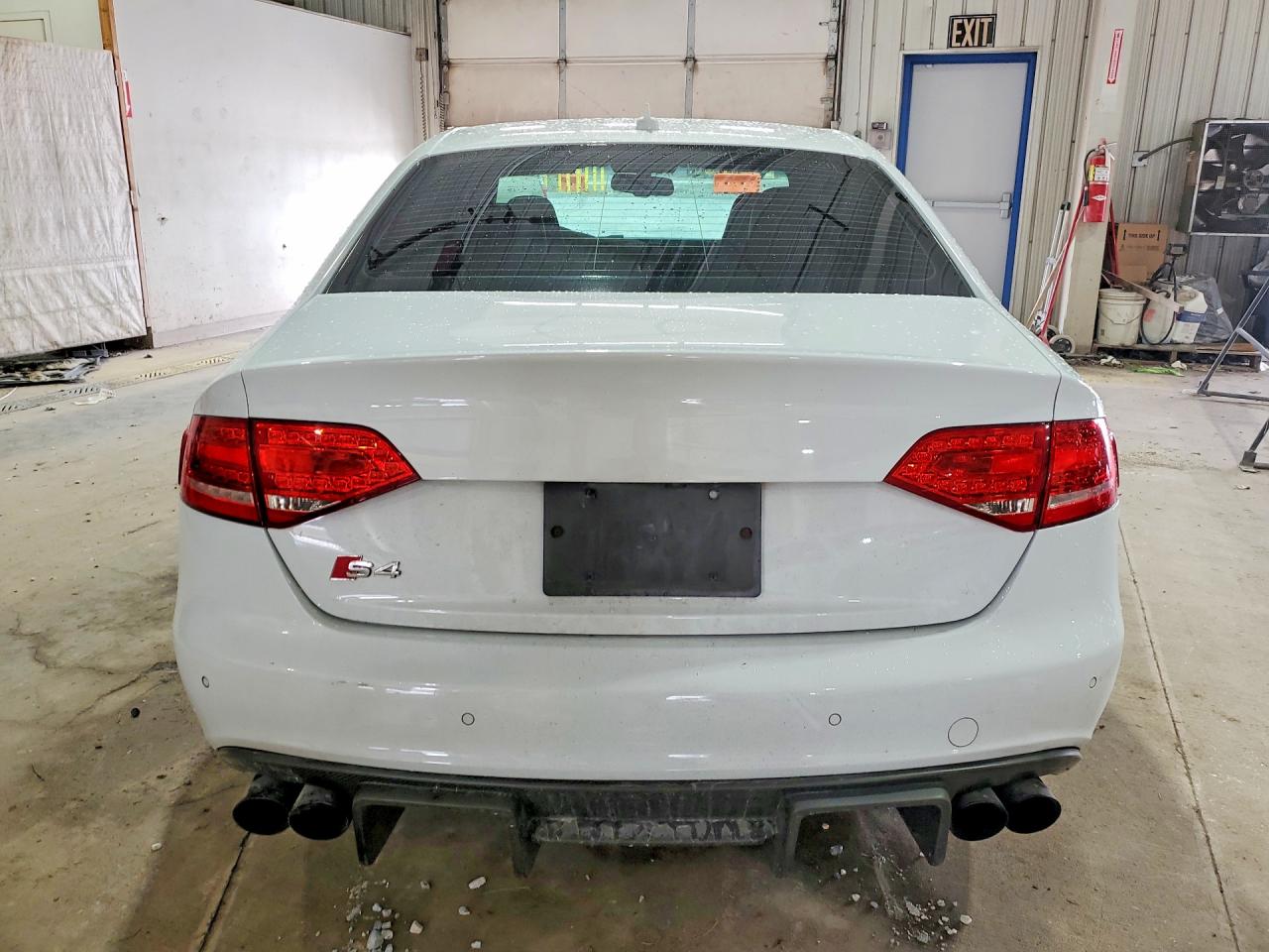 2012 Audi S4 Premium Plus White vin: WAUDGAFL4CA069550