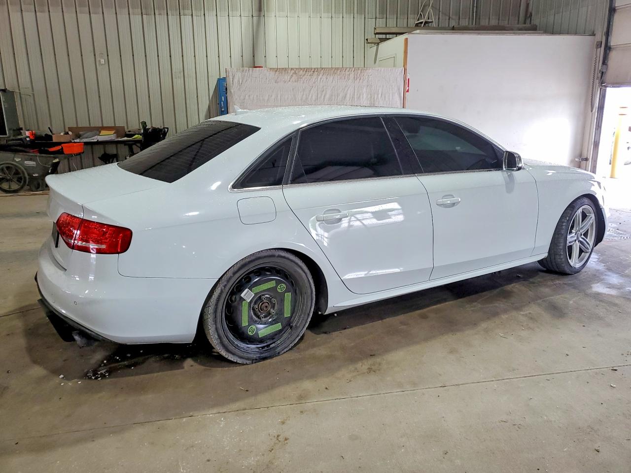 2012 Audi S4 Premium Plus White vin: WAUDGAFL4CA069550