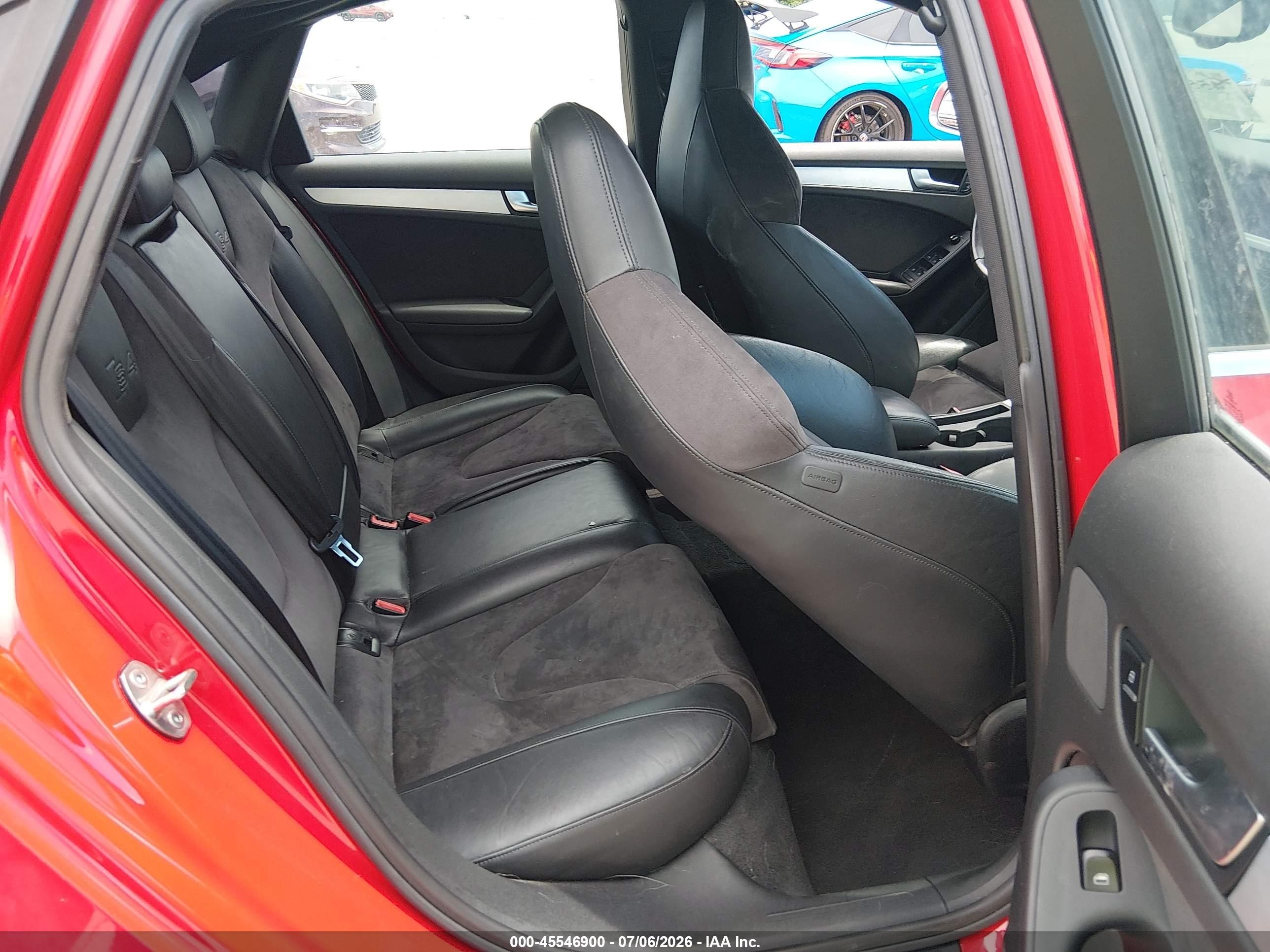 2011 Audi S4 3.0 Premium Plus Red vin: WAUDGAFL5BA062895