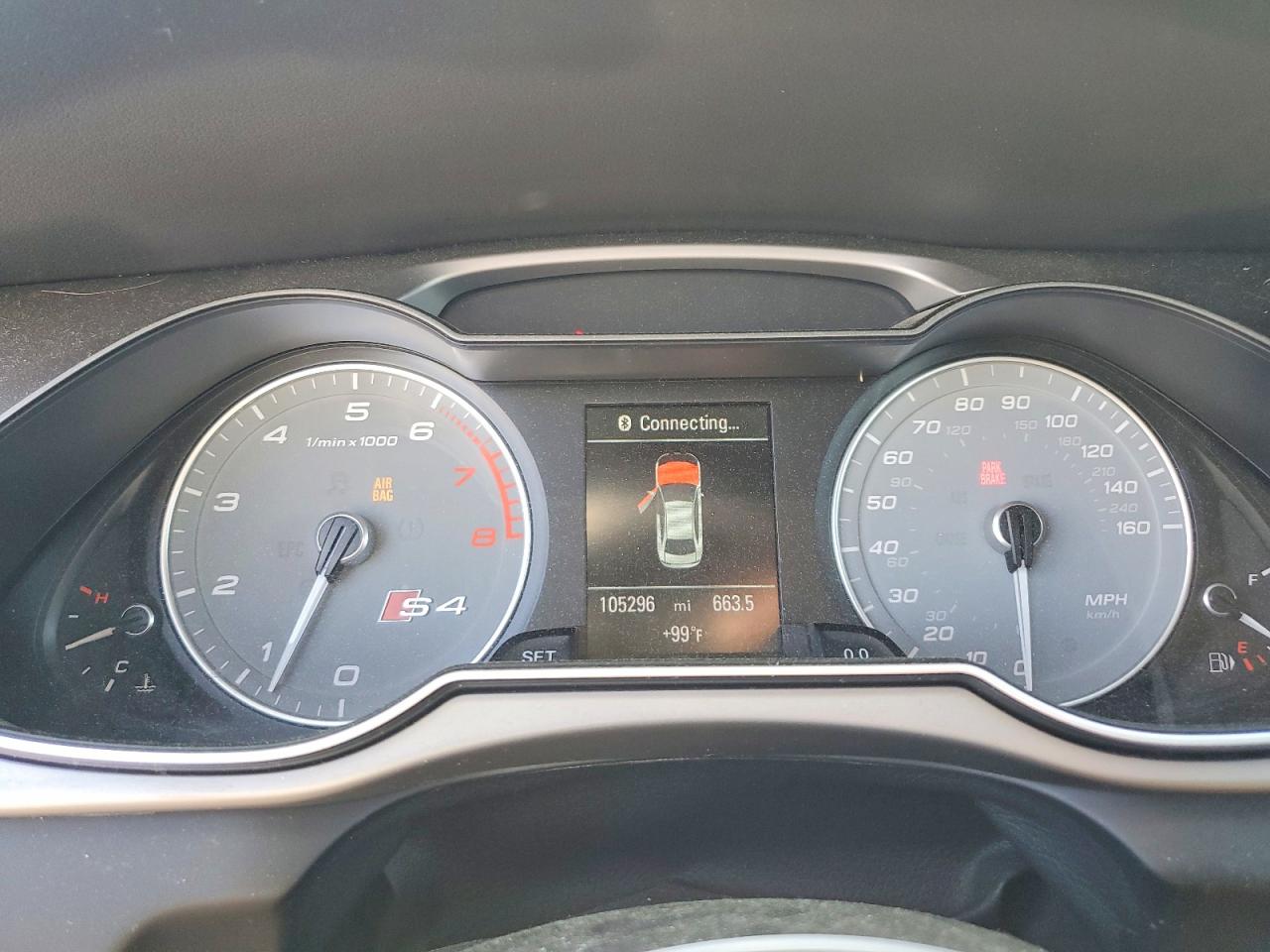 2014 Audi S4 Premium Plus White vin: WAUDGAFL5EA056521