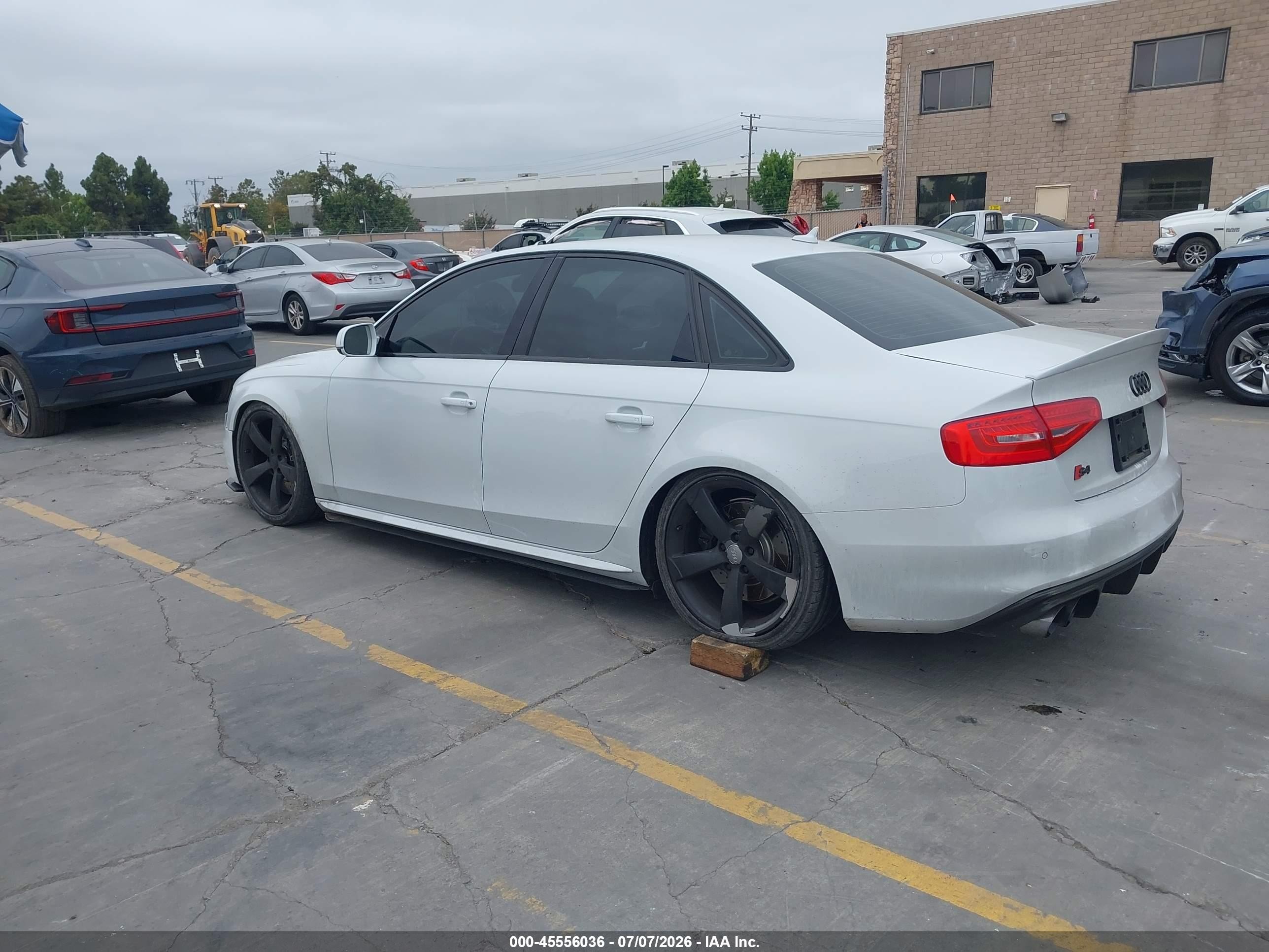 2014 Audi S4 3.0t Premium Plus White vin: WAUDGAFL5EA126924
