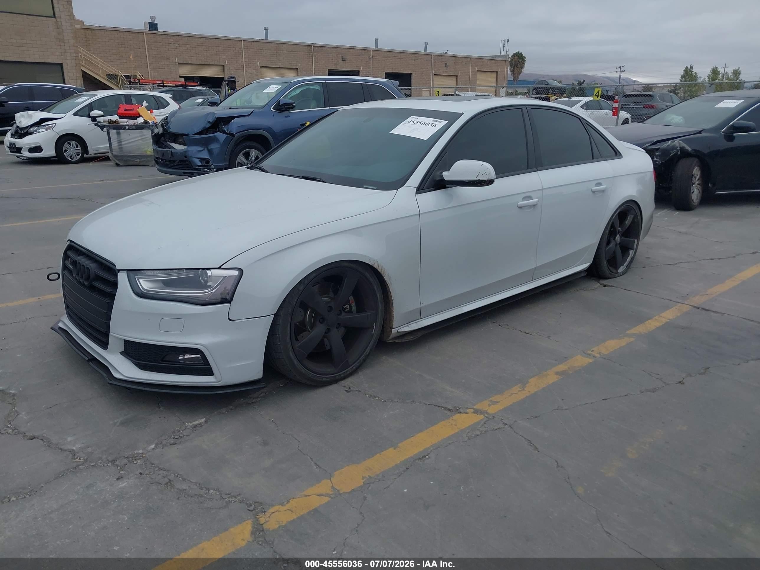 2014 Audi S4 3.0t Premium Plus White vin: WAUDGAFL5EA126924