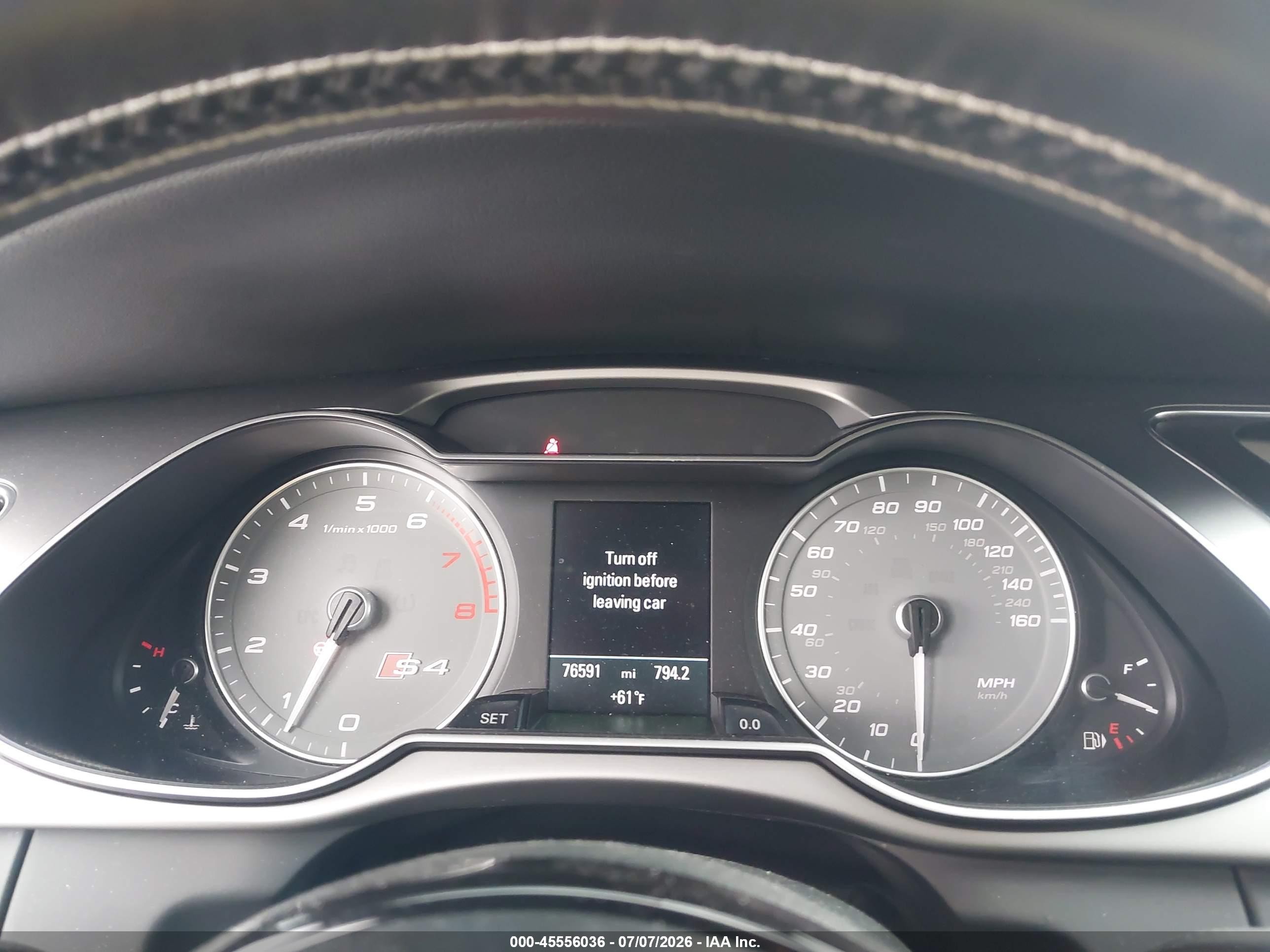 2014 Audi S4 3.0t Premium Plus White vin: WAUDGAFL5EA126924