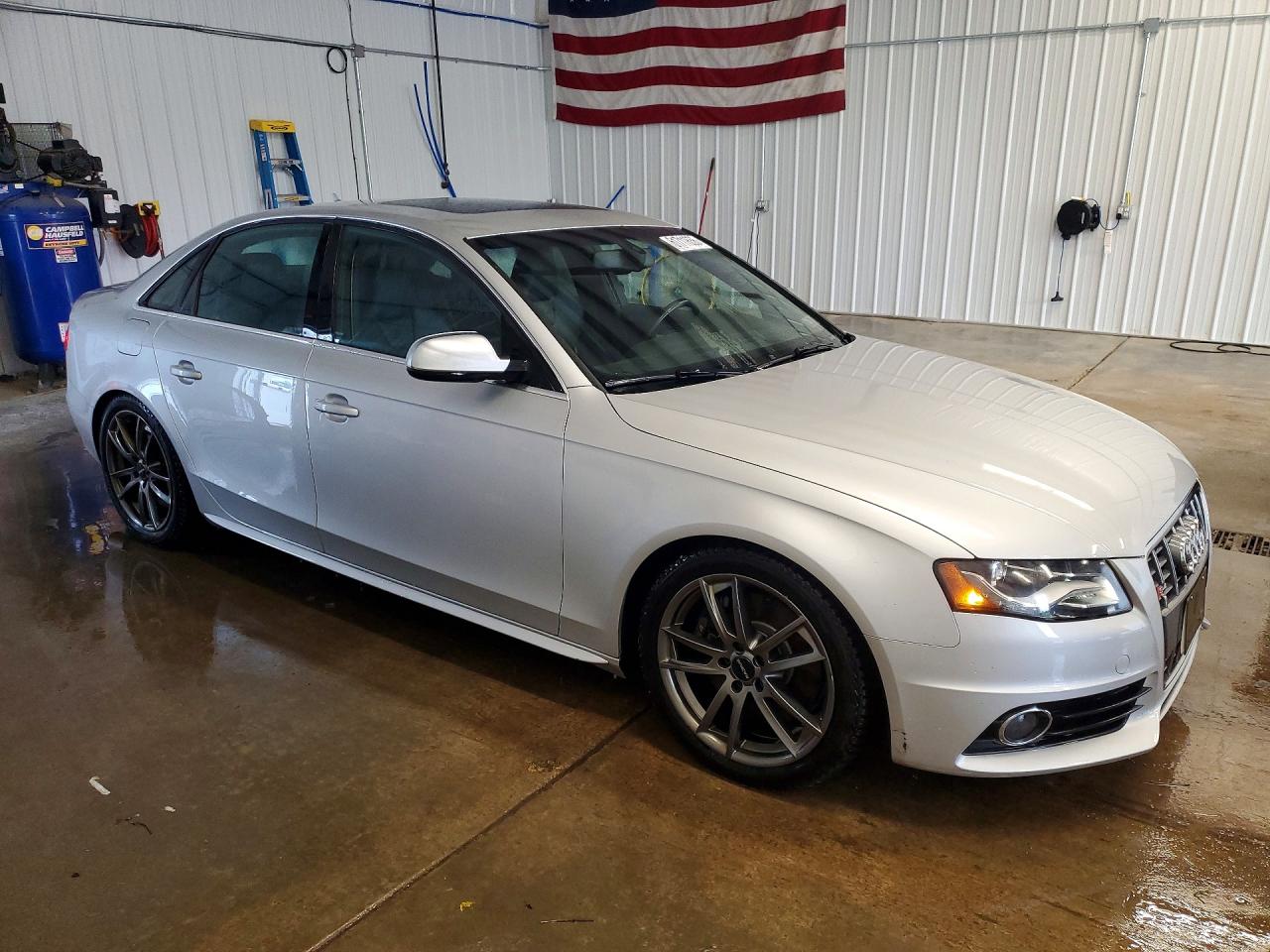 2012 Audi S4 Premium Plus Silver vin: WAUDGAFL6CA034508