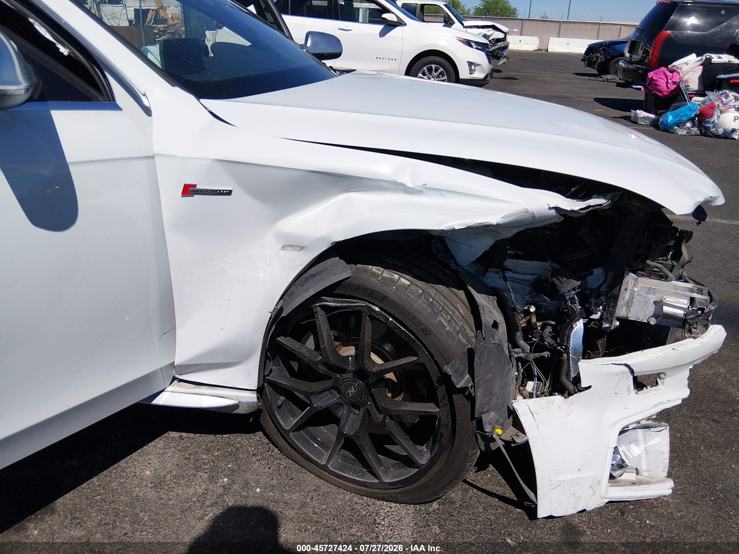 2013 Audi S4 3.0t Premium Plus White vin: WAUDGAFL6DA203900
