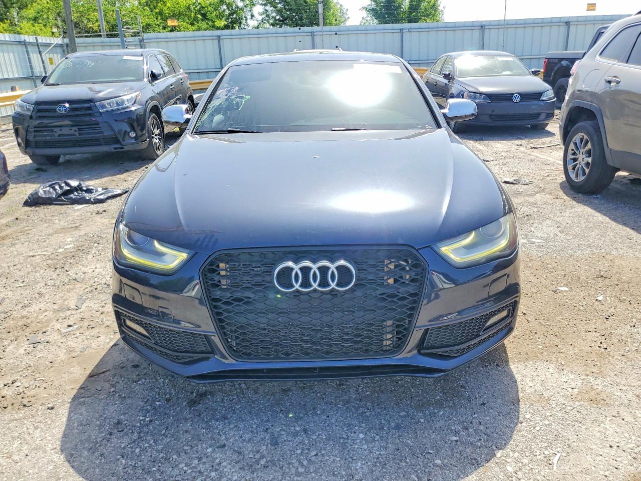 2015 Audi S4 Premium Plus Черный vin: WAUDGAFL6FA104710