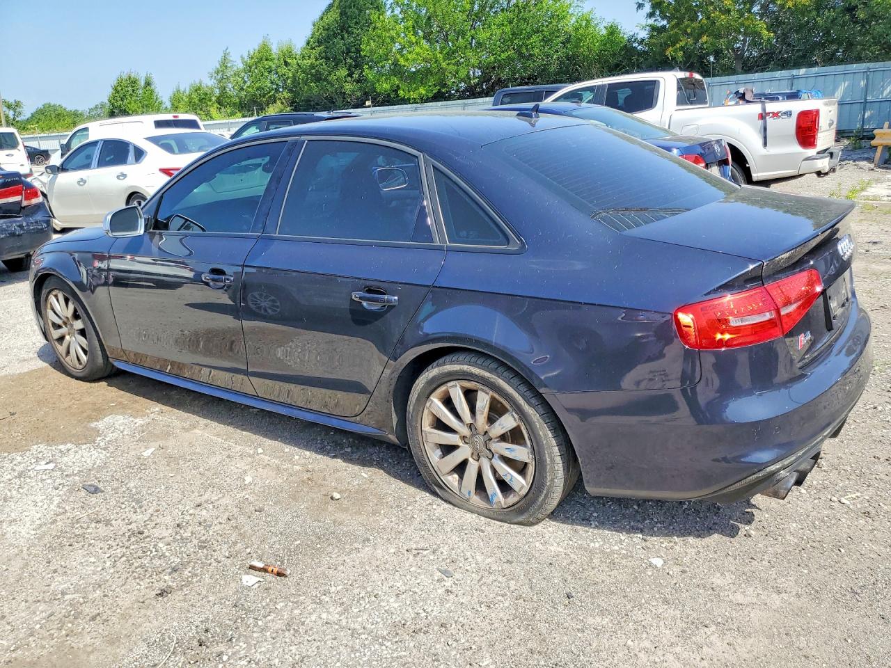 2015 Audi S4 Premium Plus Черный vin: WAUDGAFL6FA104710