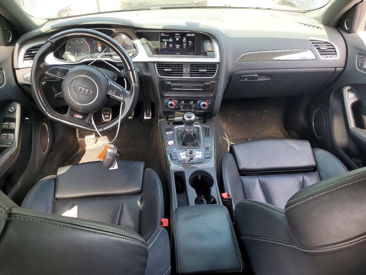 2015 Audi S4 Premium Plus Черный vin: WAUDGAFL6FA104710