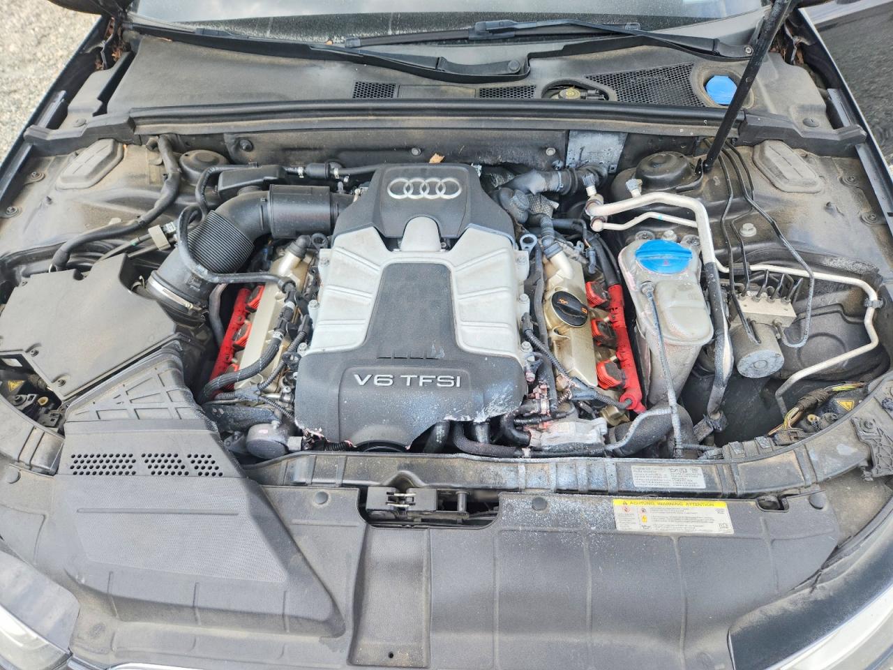 2013 Audi S4 Premium Plus Черный vin: WAUDGAFL7DA171040
