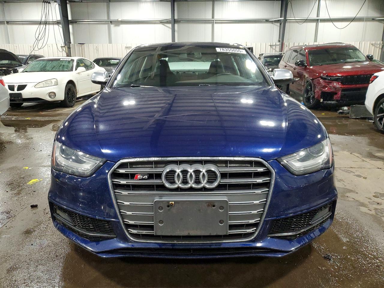 2013 Audi S4 Premium Plus Синий vin: WAUDGAFL9DA127265