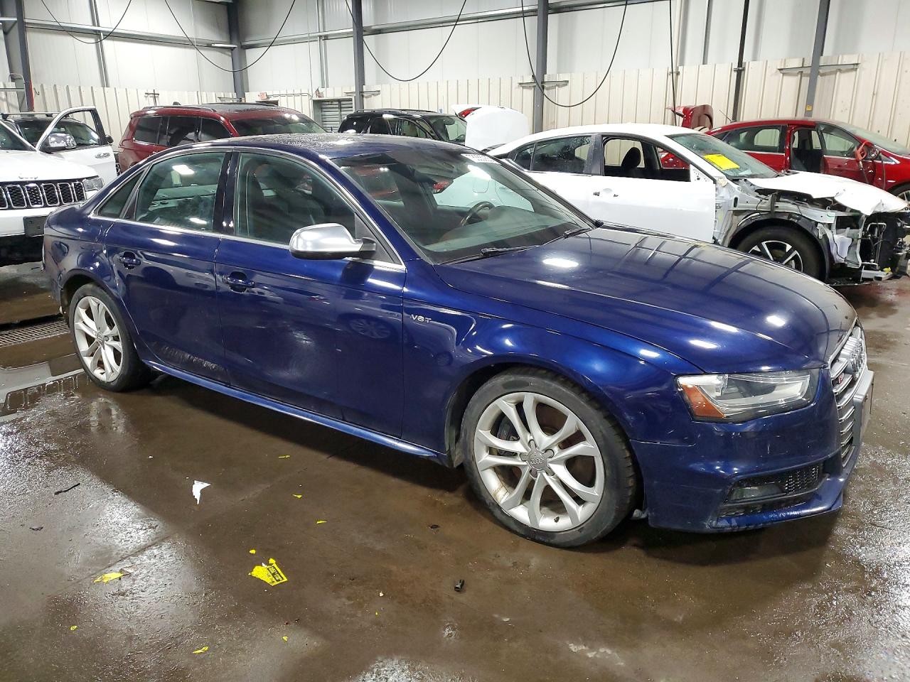 2013 Audi S4 Premium Plus Синий vin: WAUDGAFL9DA127265