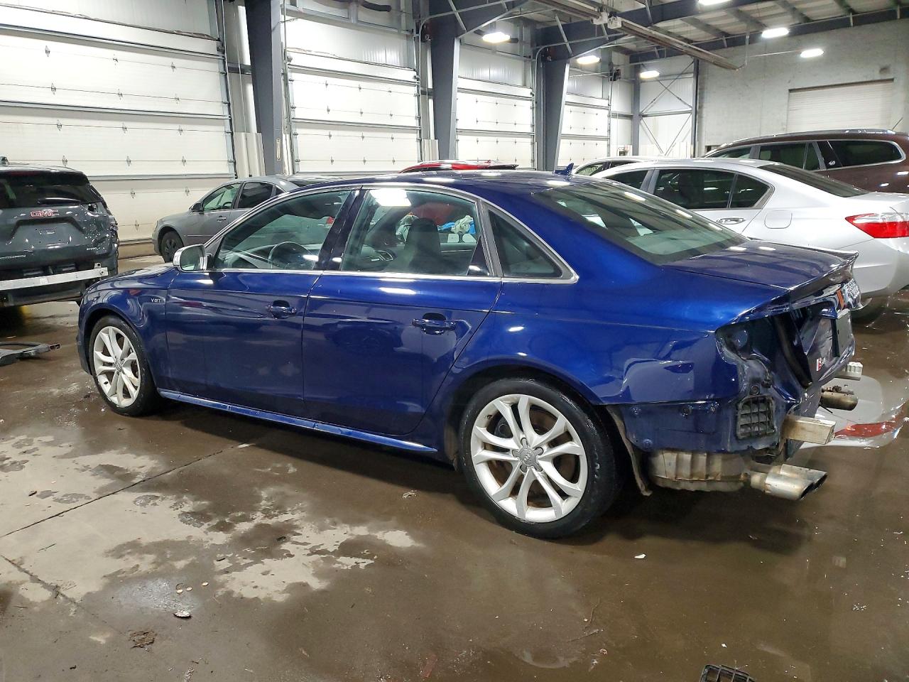2013 Audi S4 Premium Plus Синий vin: WAUDGAFL9DA127265