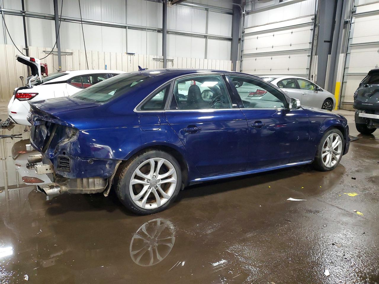2013 Audi S4 Premium Plus Синий vin: WAUDGAFL9DA127265