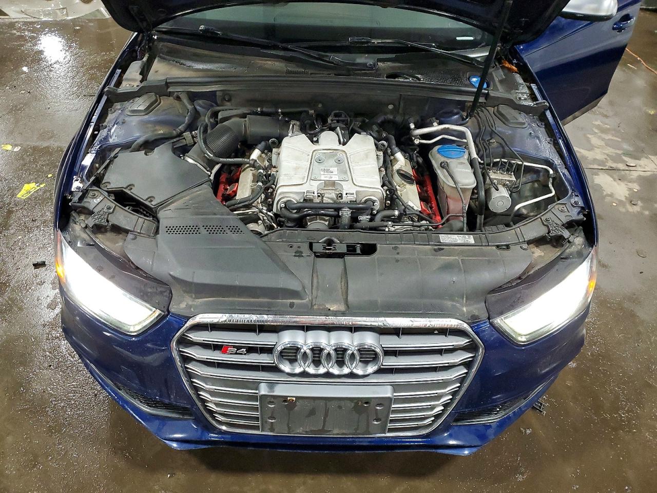 2013 Audi S4 Premium Plus Синий vin: WAUDGAFL9DA127265