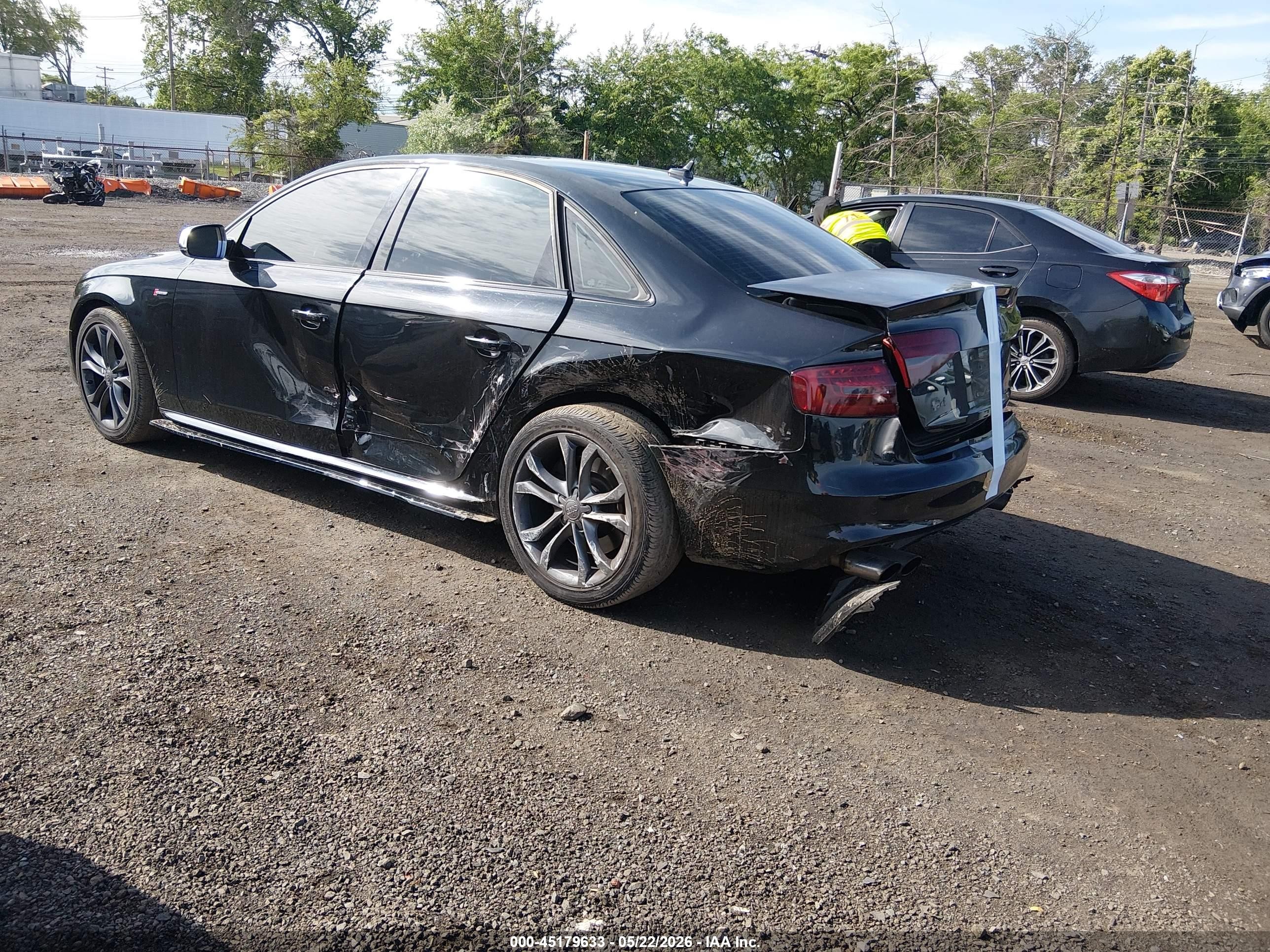 2013 Audi S4 3.0t Premium Plus Black vin: WAUDGAFL9DA146219
