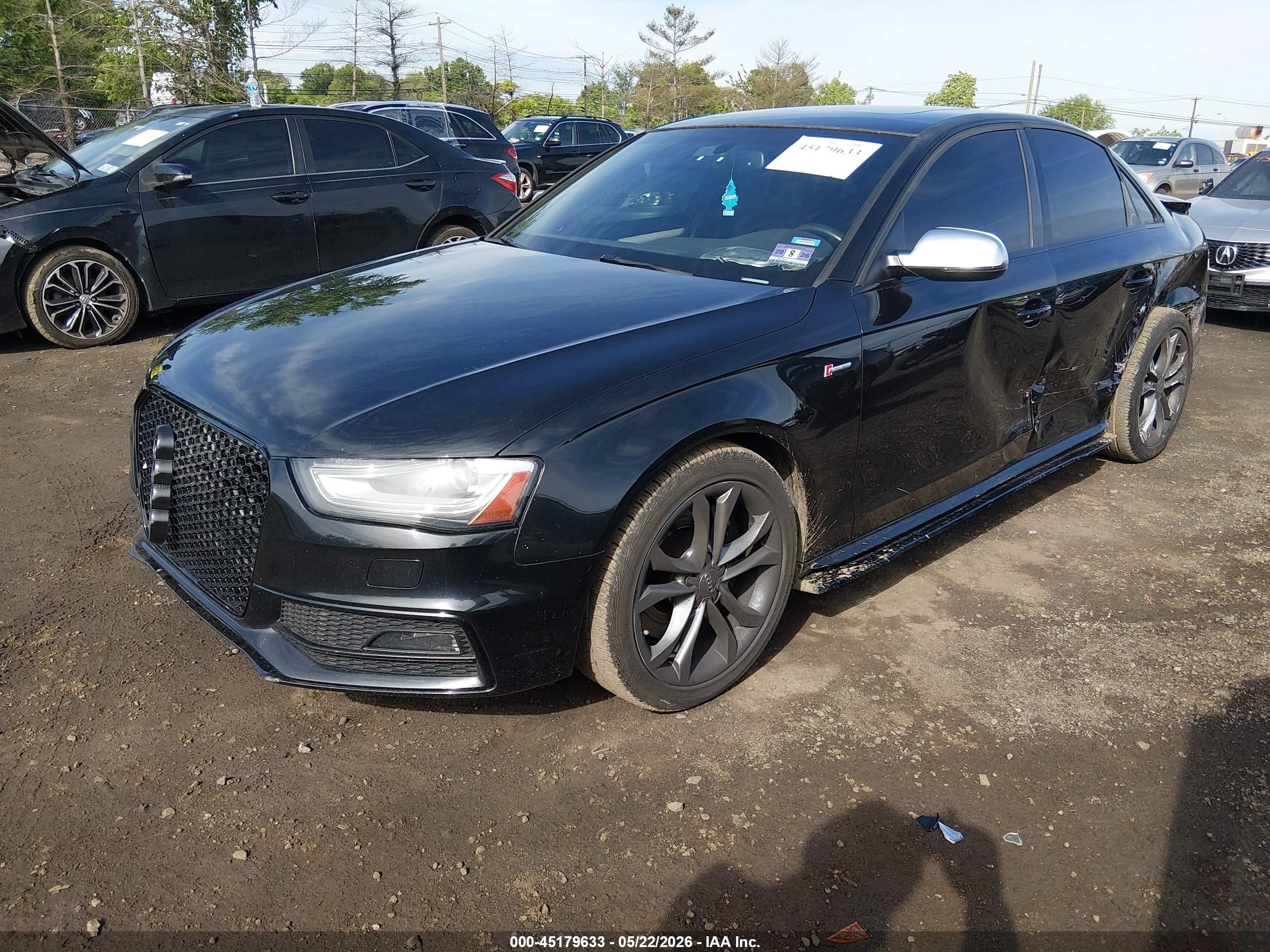 2013 Audi S4 3.0t Premium Plus Black vin: WAUDGAFL9DA146219