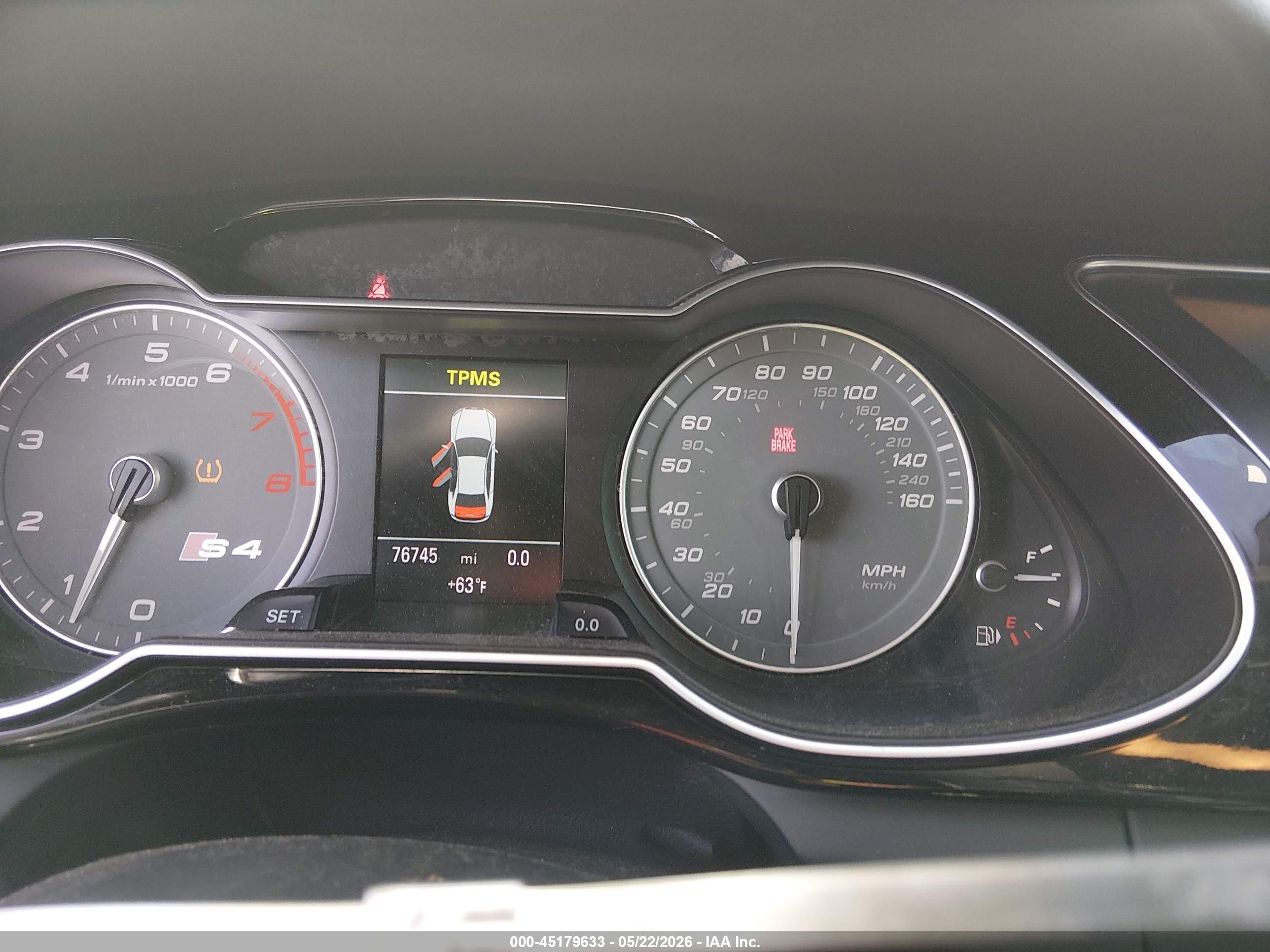 2013 Audi S4 3.0t Premium Plus Black vin: WAUDGAFL9DA146219