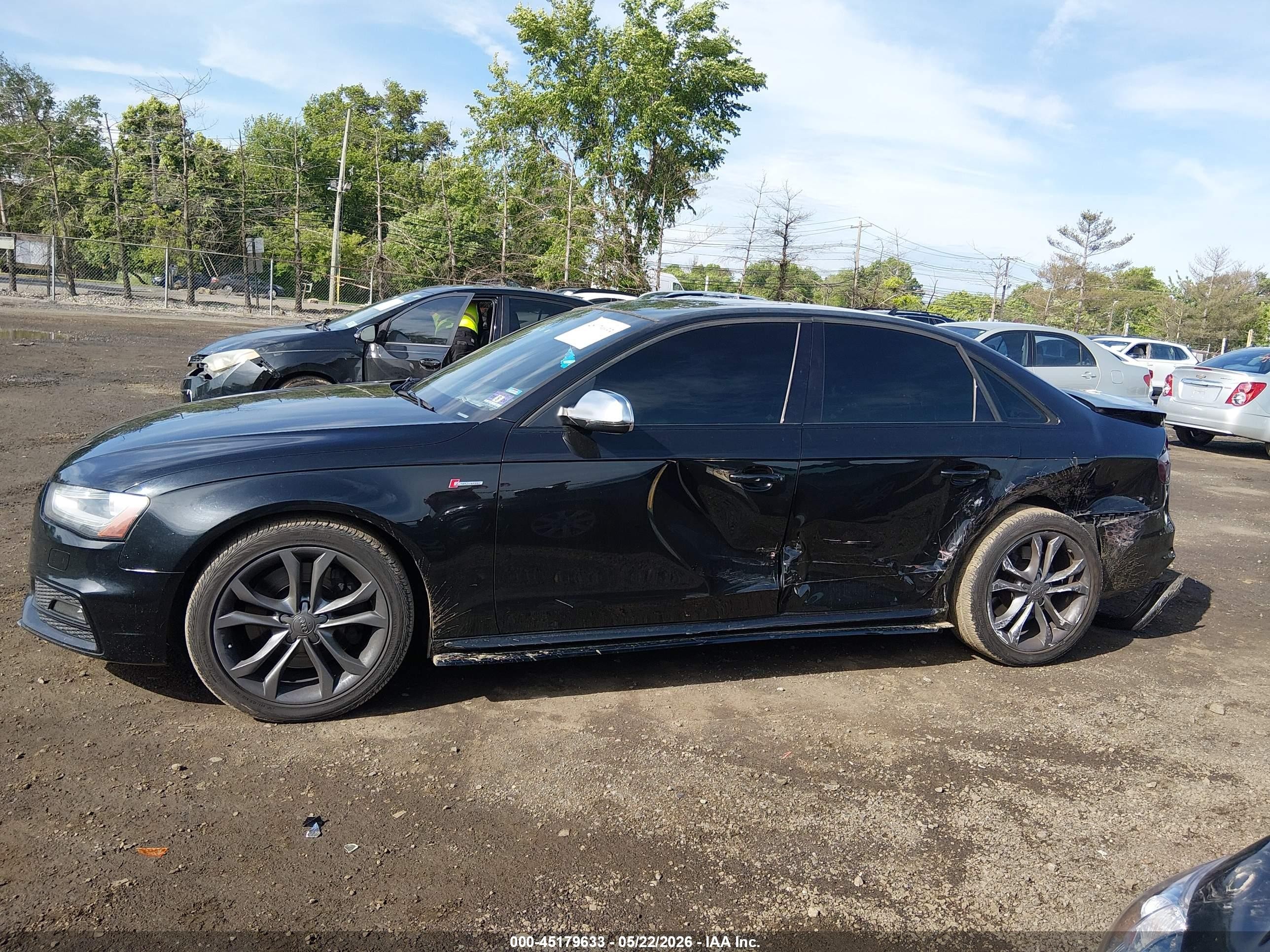 2013 Audi S4 3.0t Premium Plus Black vin: WAUDGAFL9DA146219